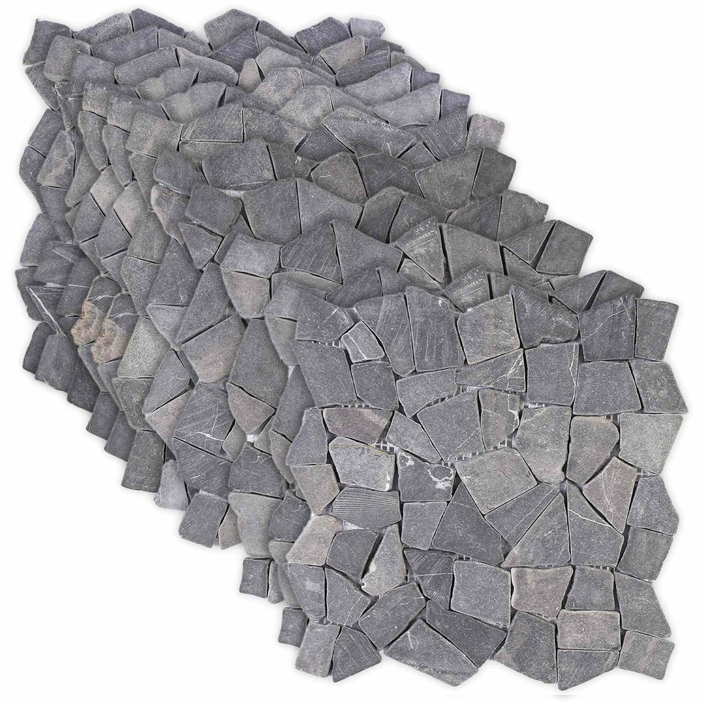 Mosaic Fliser Mørkegrå 30 x 30 cm Marmor