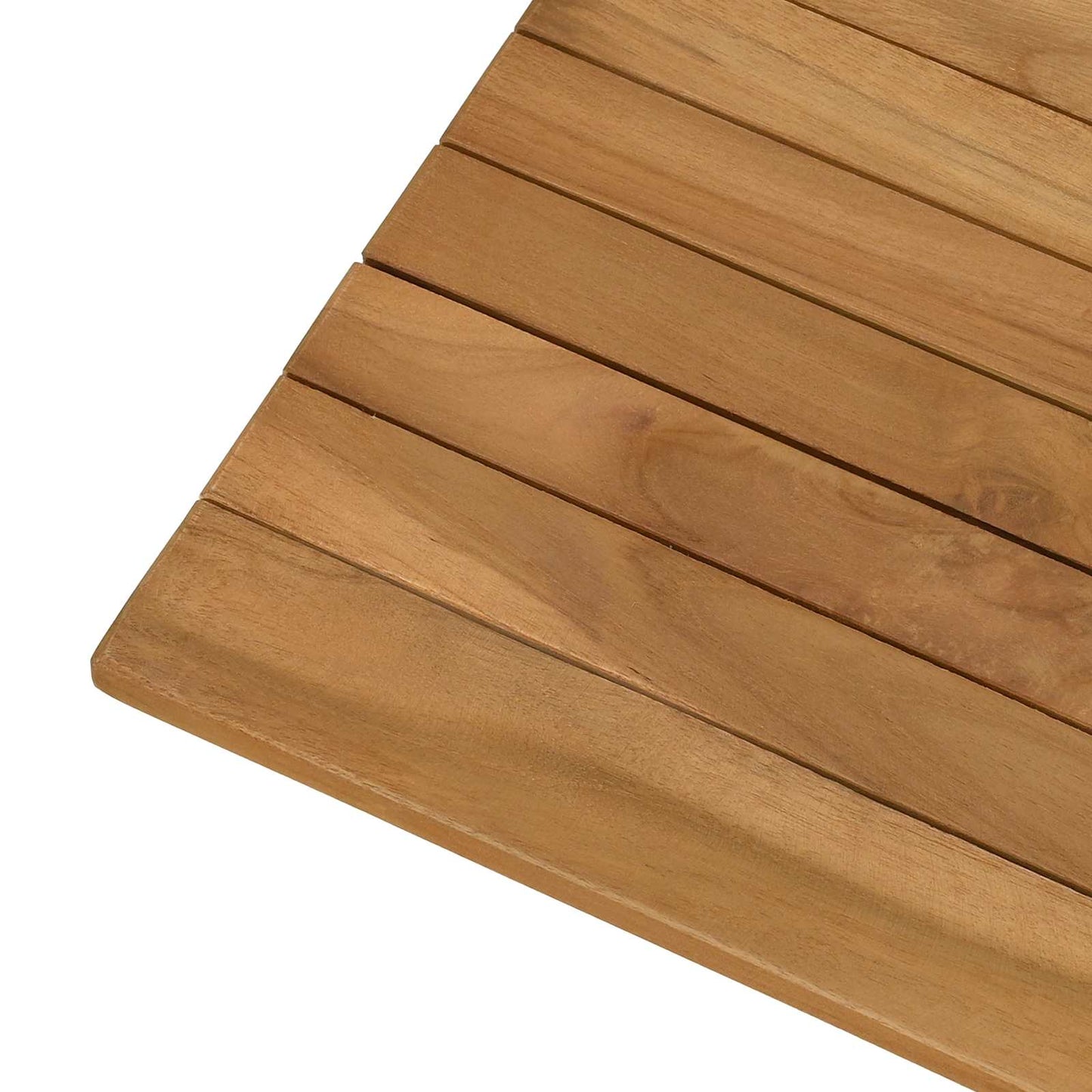 Bordplate 100 x 50 x 3,5 cm Rektangulær Massivt Teaktre