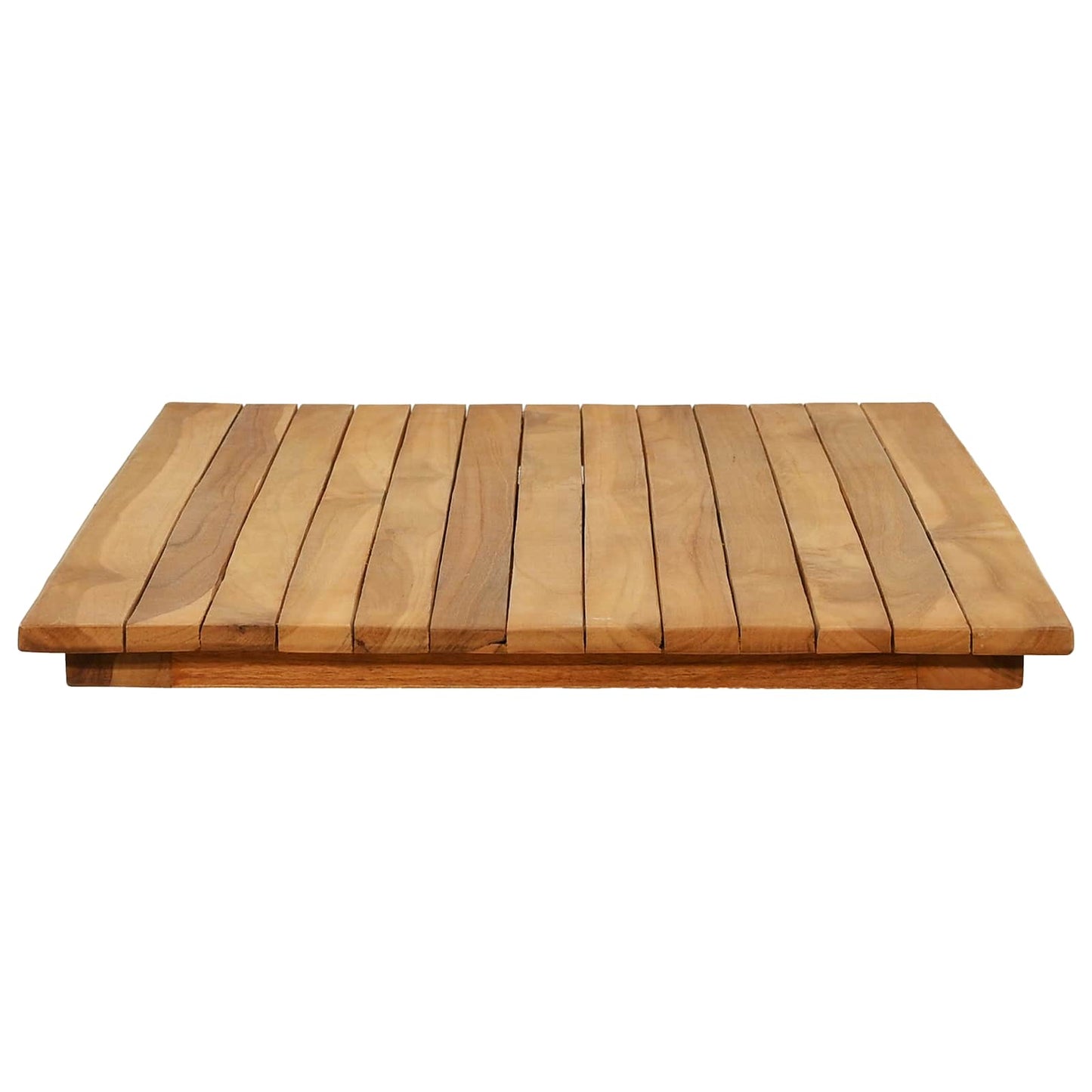 Bordplate 100 x 50 x 3,5 cm Rektangulær Massivt Teaktre