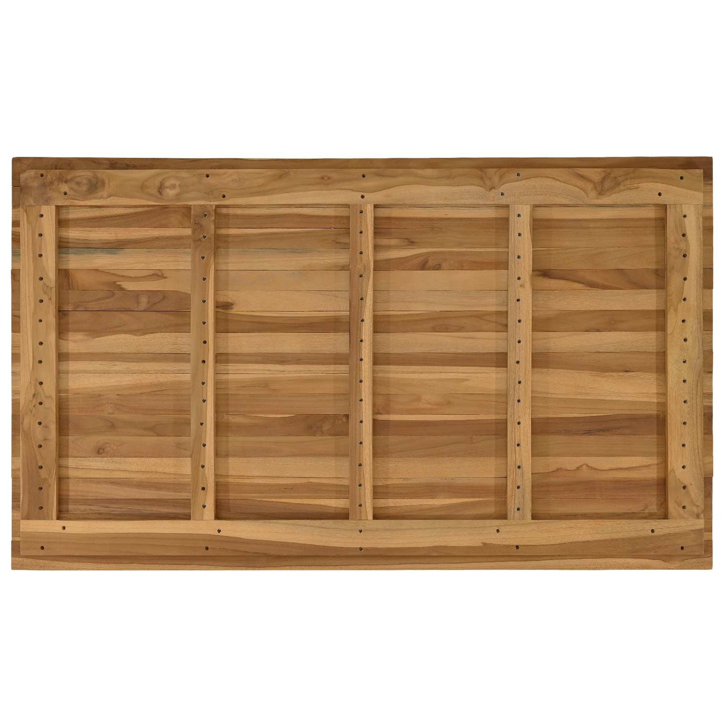 Bordplate 120 x 70 x 3,5 cm Rektangulær Massivt Teaktre