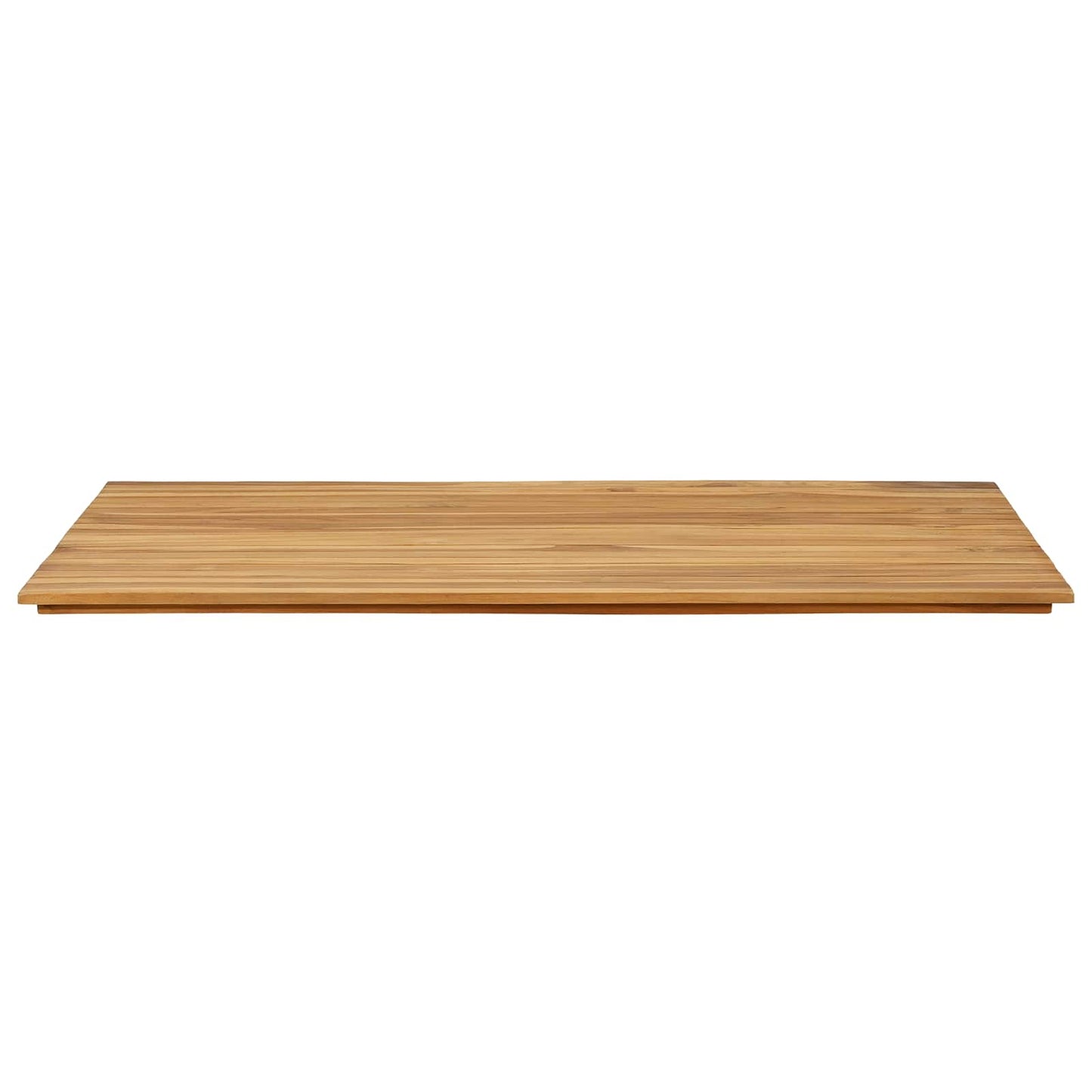 Bordplate 120 x 70 x 3,5 cm Rektangulær Massivt Teaktre