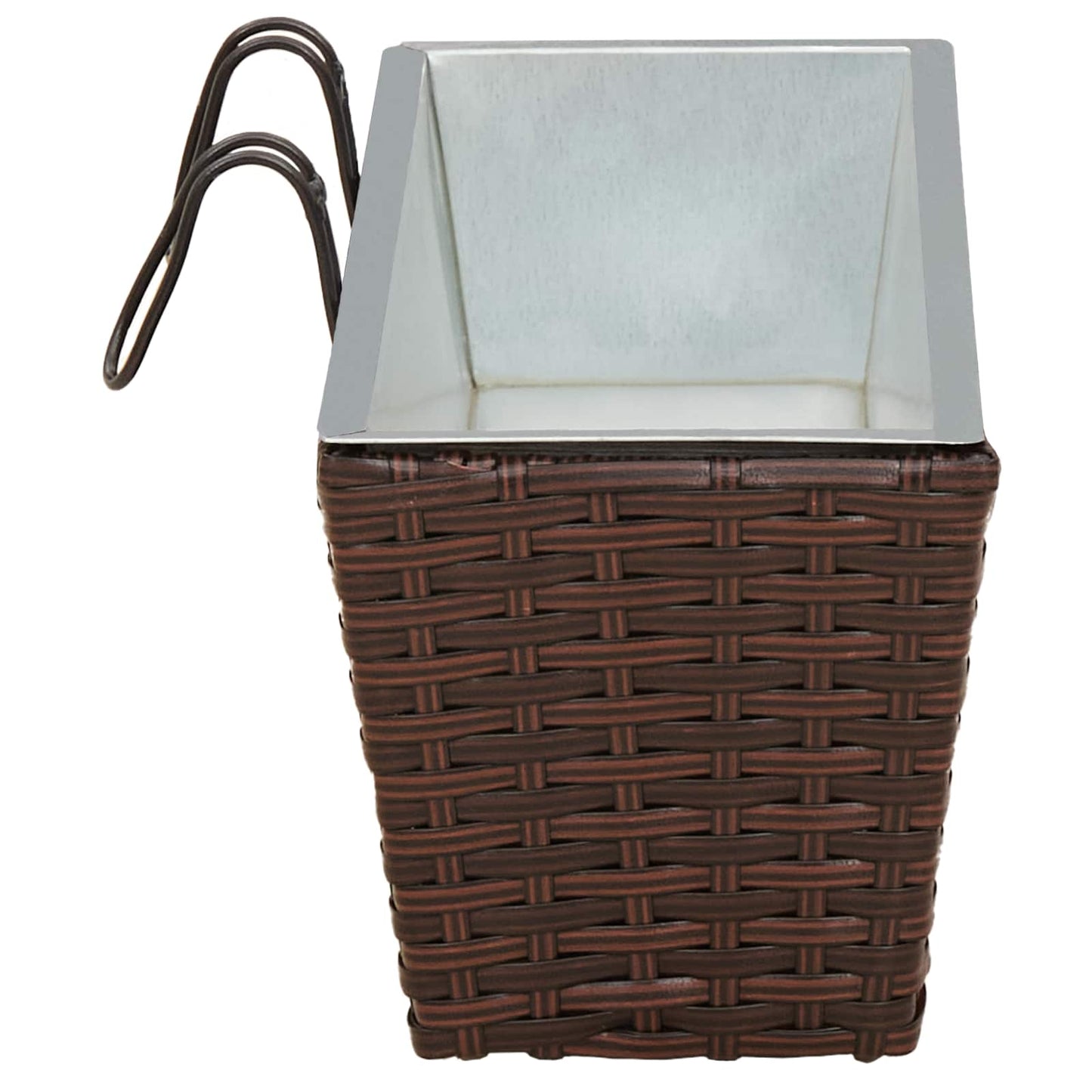 Gelender Metall vidaXL