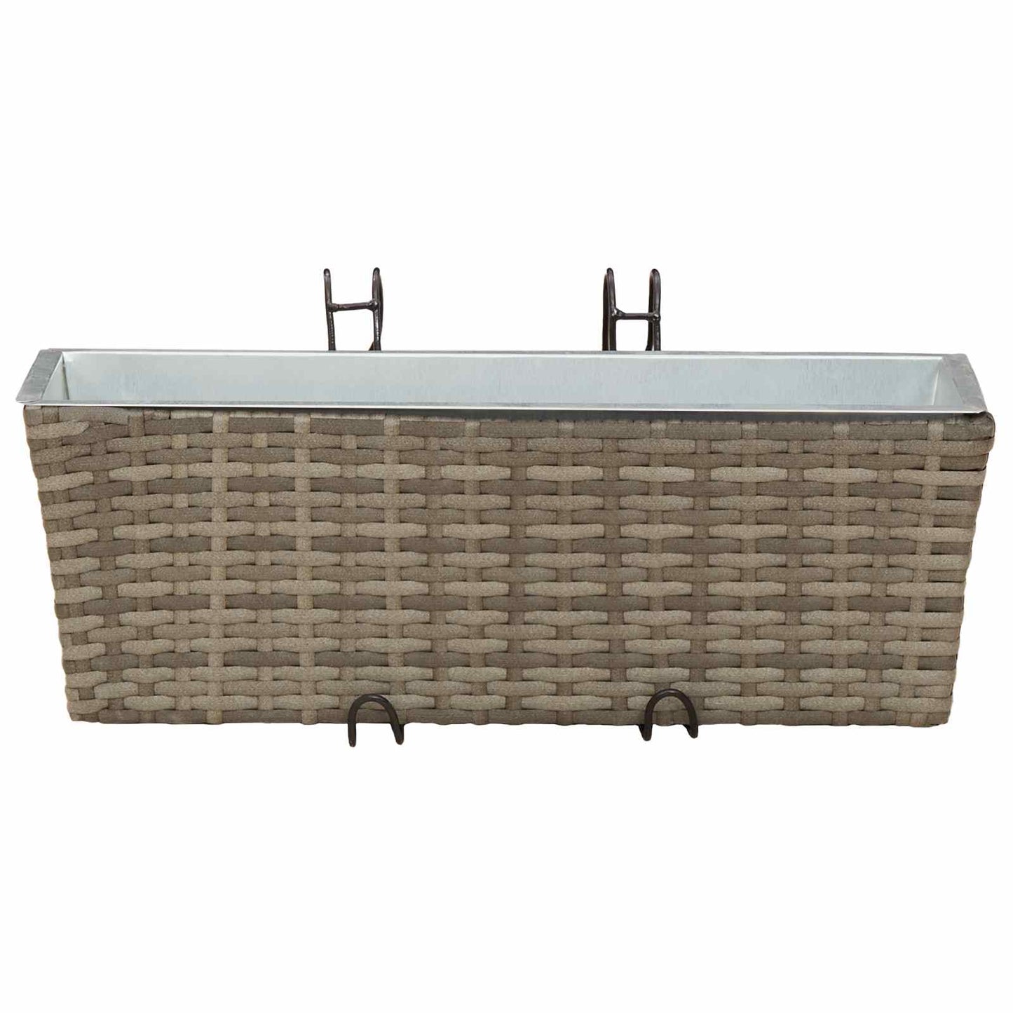Gelender Metall vidaXL