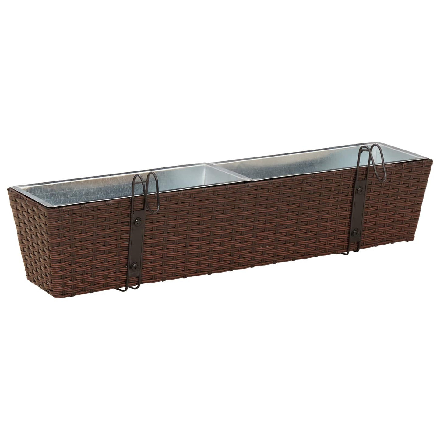 Gelender Metall vidaXL
