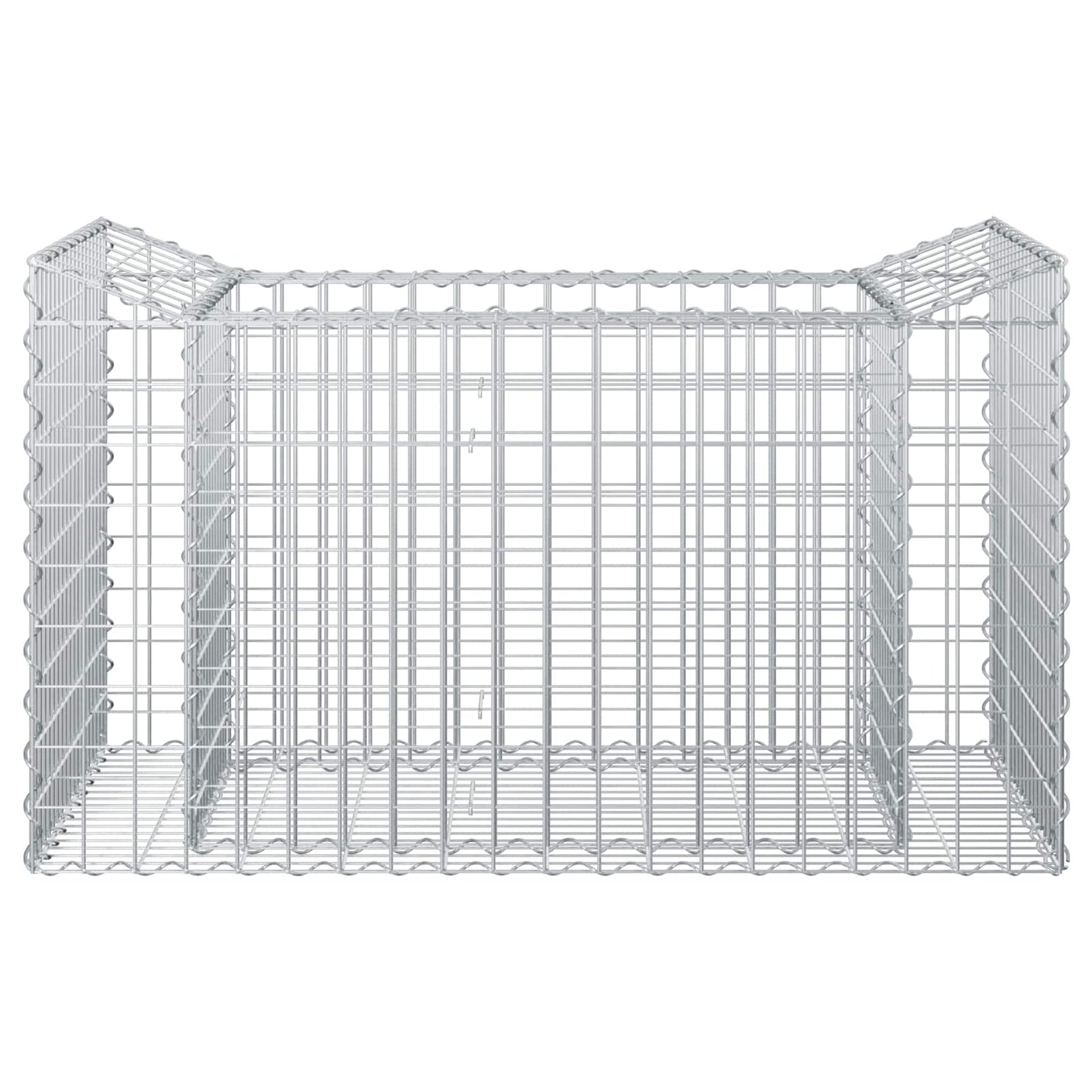 Gabion hevet seng Sølv