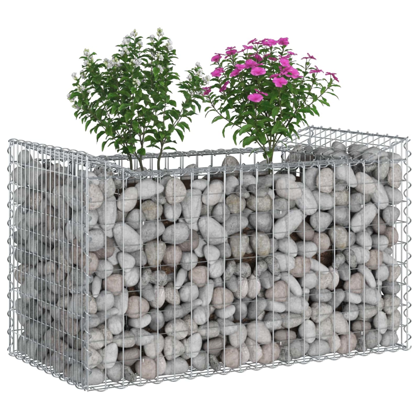 Gabion hevet seng Sølv