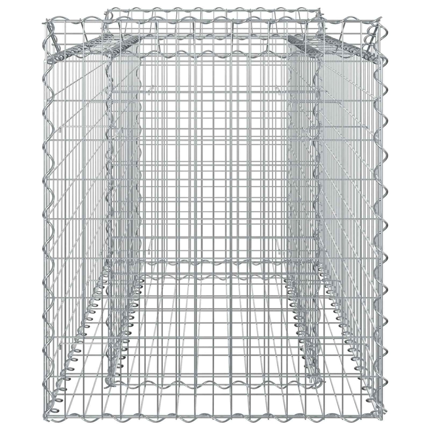 Gabion hevet seng Sølv