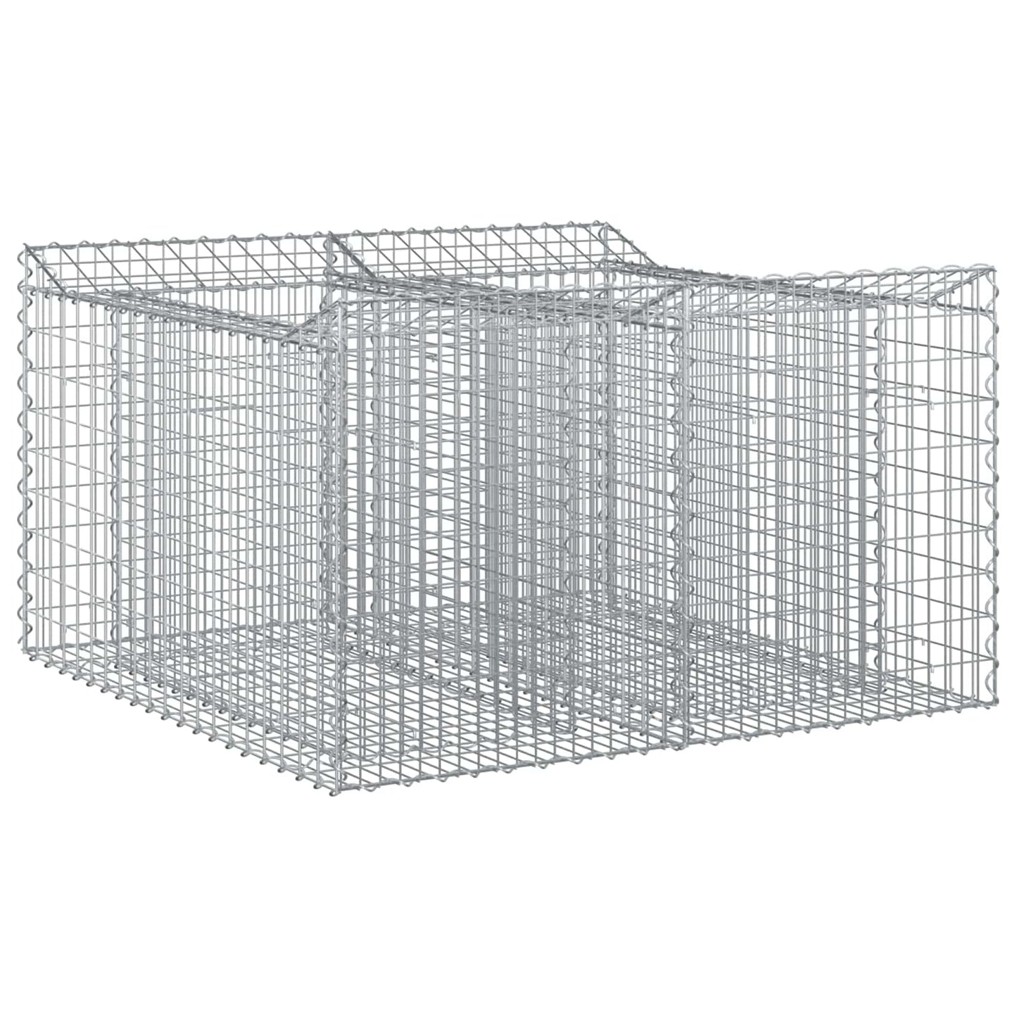 Gabion hevet seng Sølv