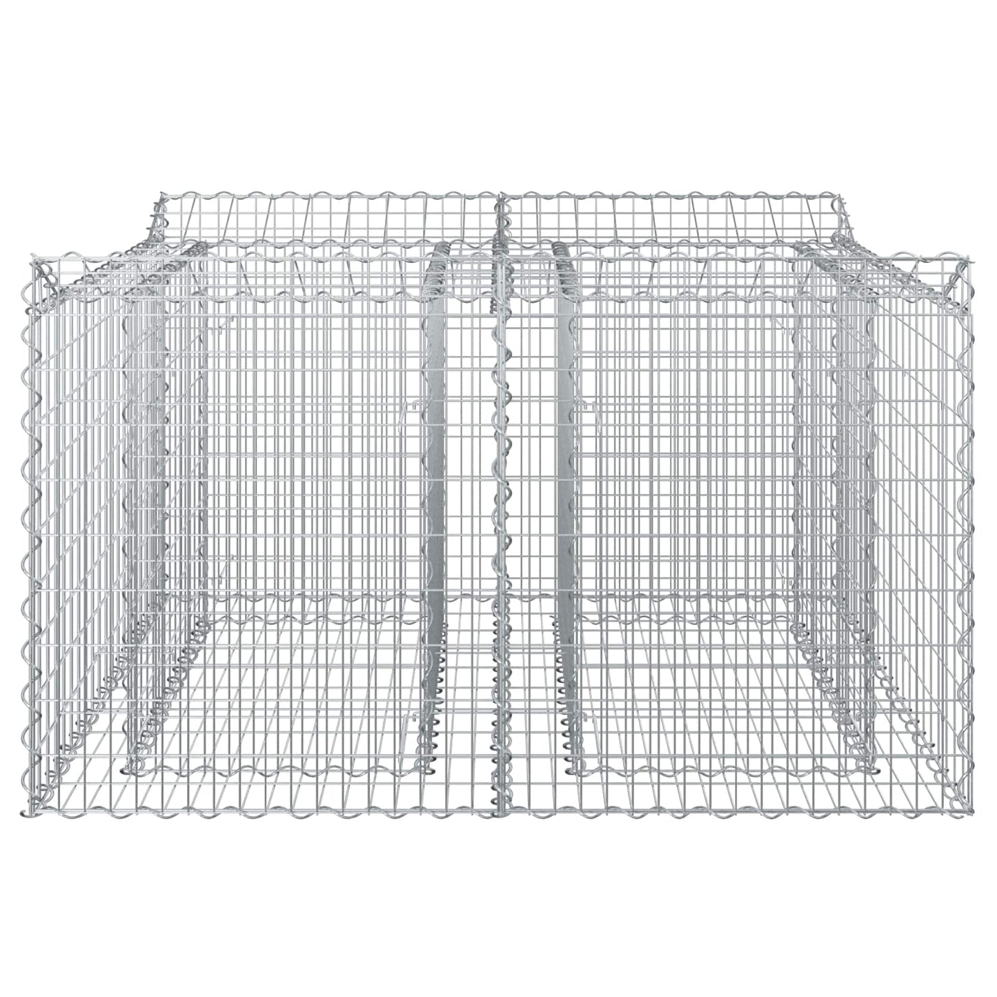 Gabion hevet seng Sølv