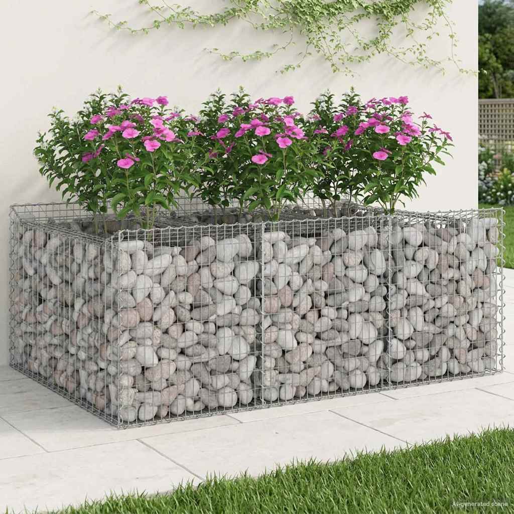Gabion hevet seng Sølv