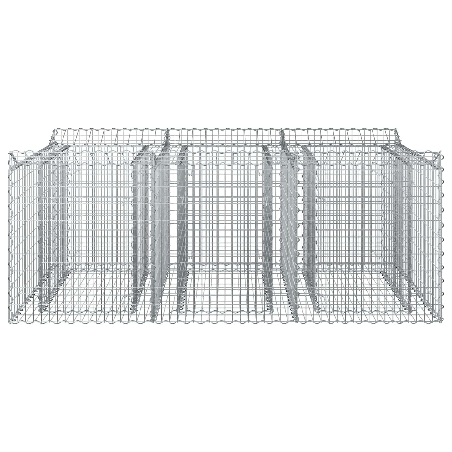 Gabion hevet seng Sølv