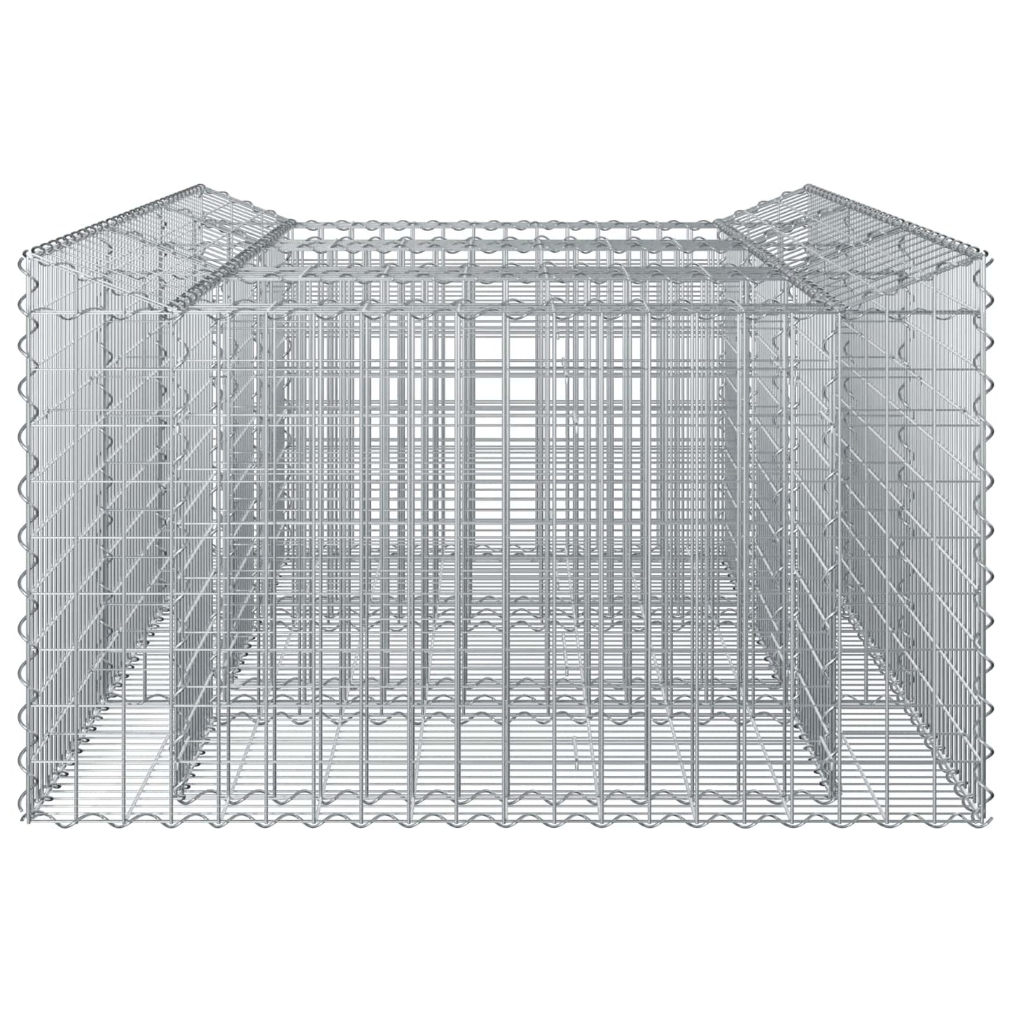 Gabion hevet seng Sølv