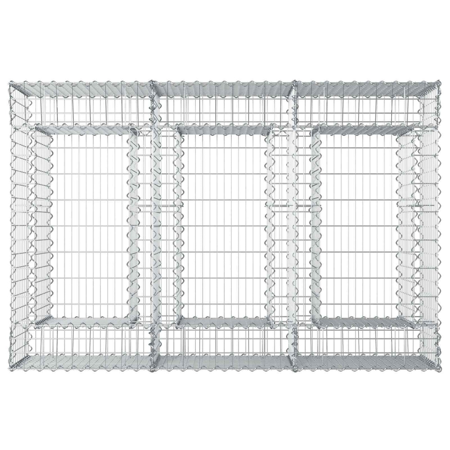 Gabion hevet seng Sølv