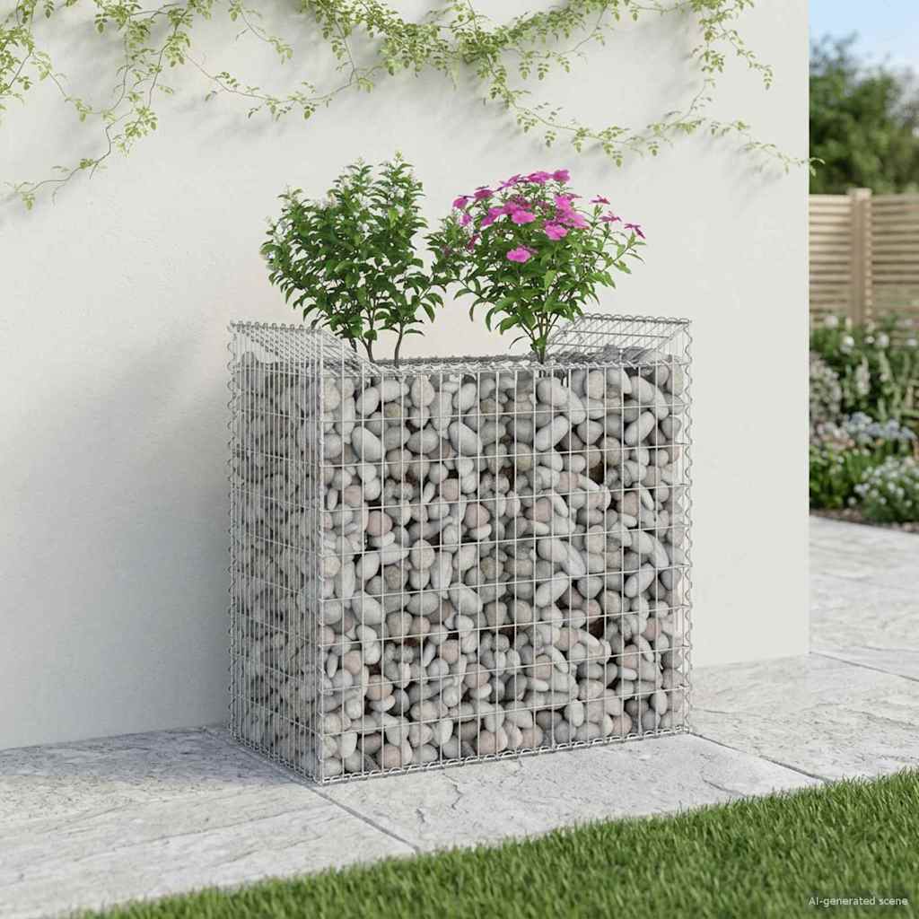 Gabion hevet seng Sølv