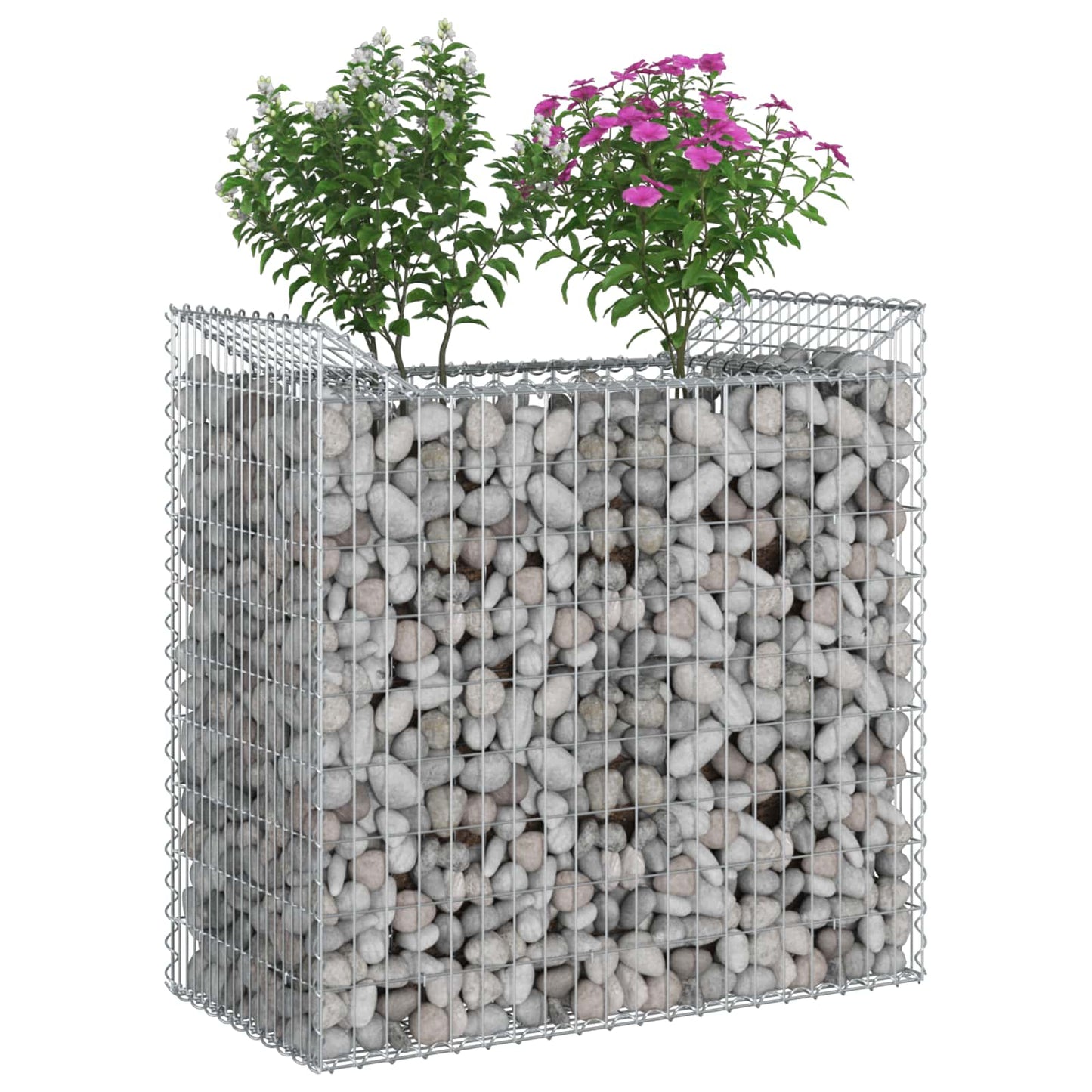Gabion hevet seng Sølv