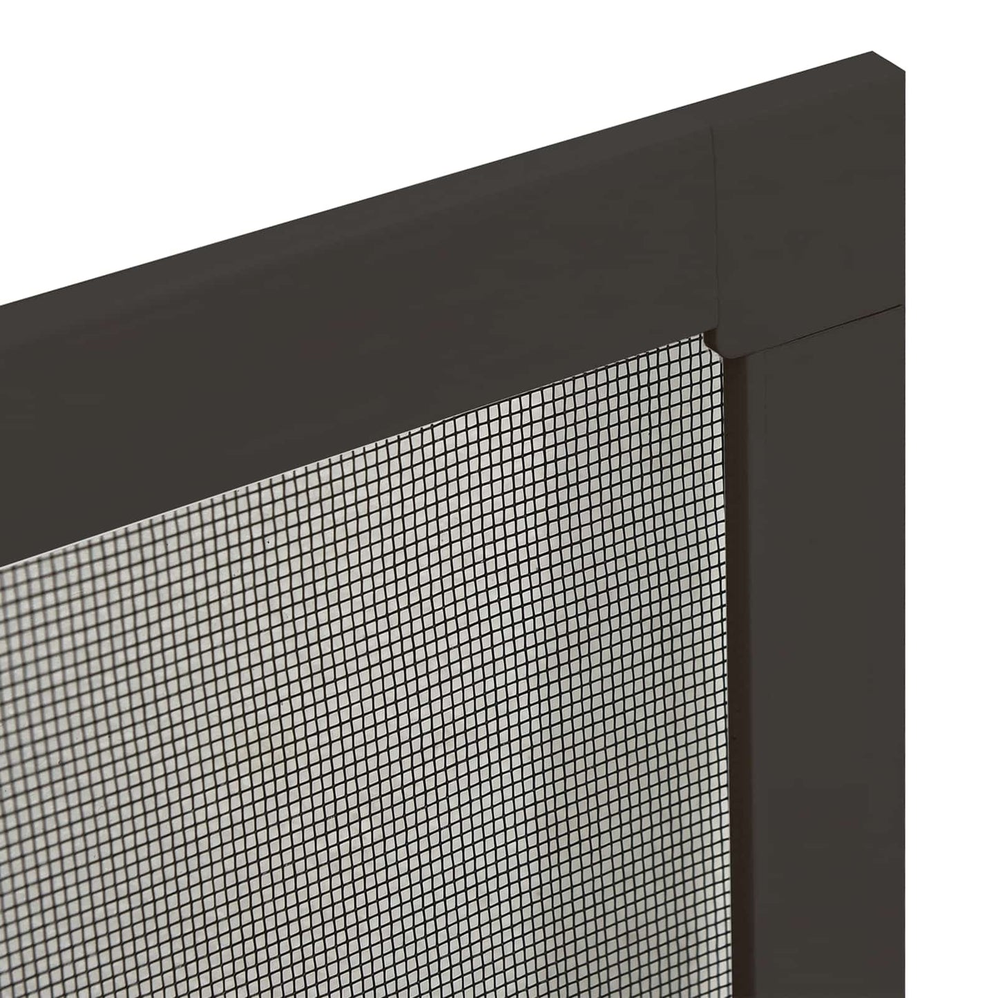 Insektmaske for vinduer Anthracite 110 x 130 cm