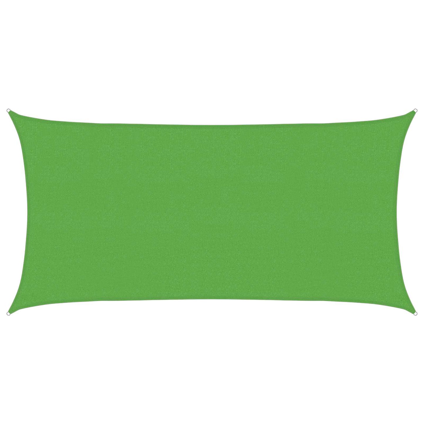 Solseil Lys grønn 2 x 6 m HDPE