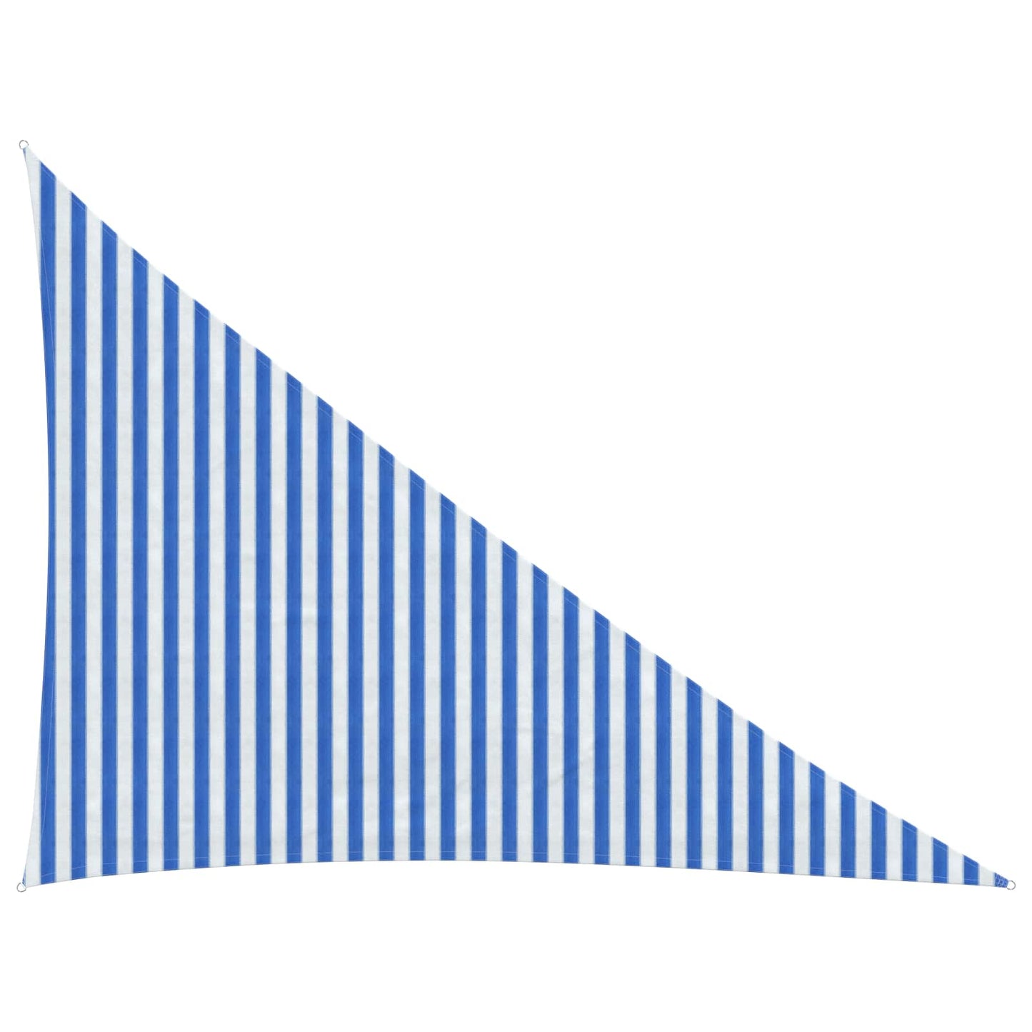 Solseil Blå og hvit 3 x 4 x 5 m HDPE