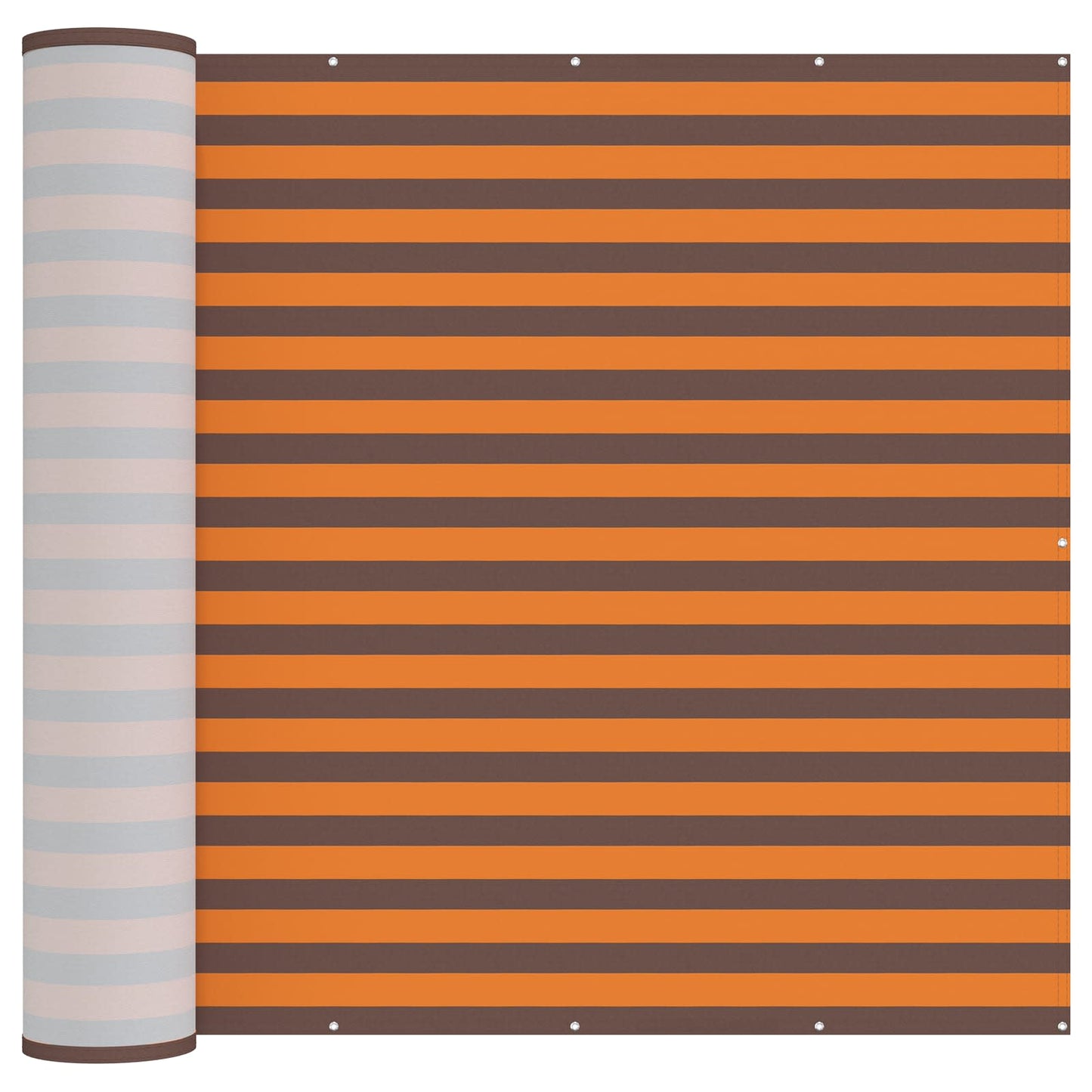 Balkong privat skjerm 180 x 800 cm Stoff med PU-belegg