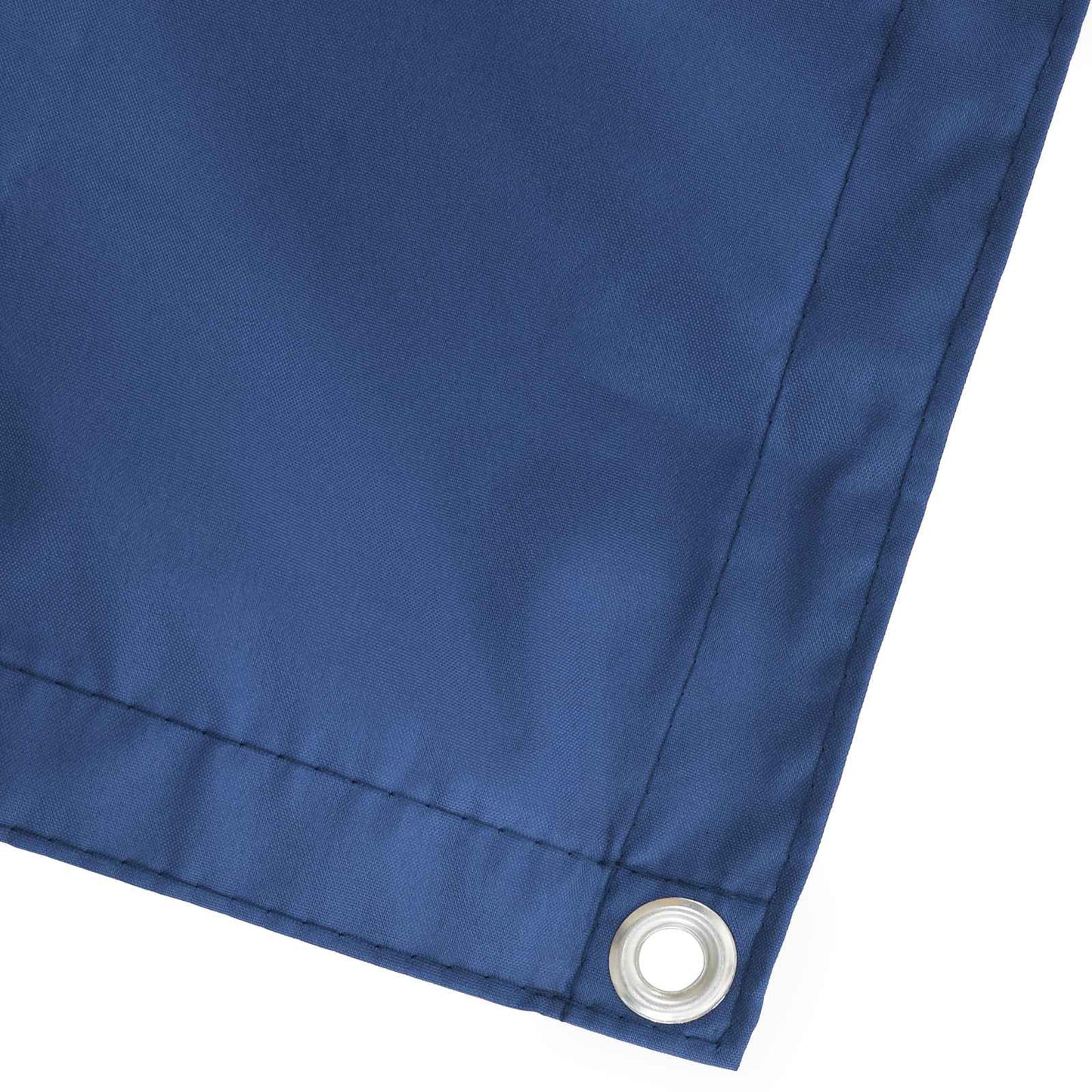 Balkong privat skjerm 150 x 600 cm Stoff med PU-belegg Blå
