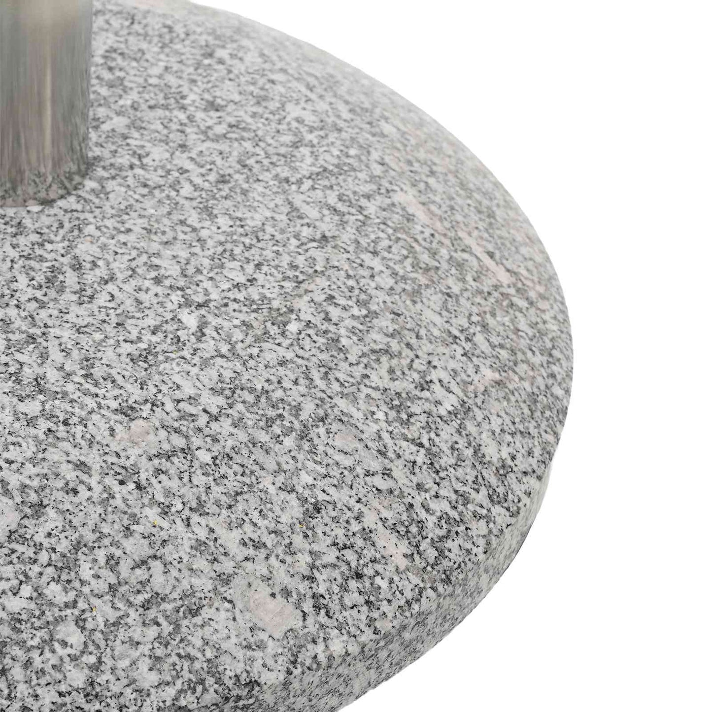Granitt Paraplyfot med hjul for 4-5 cm stang 27.2 kg Grå
