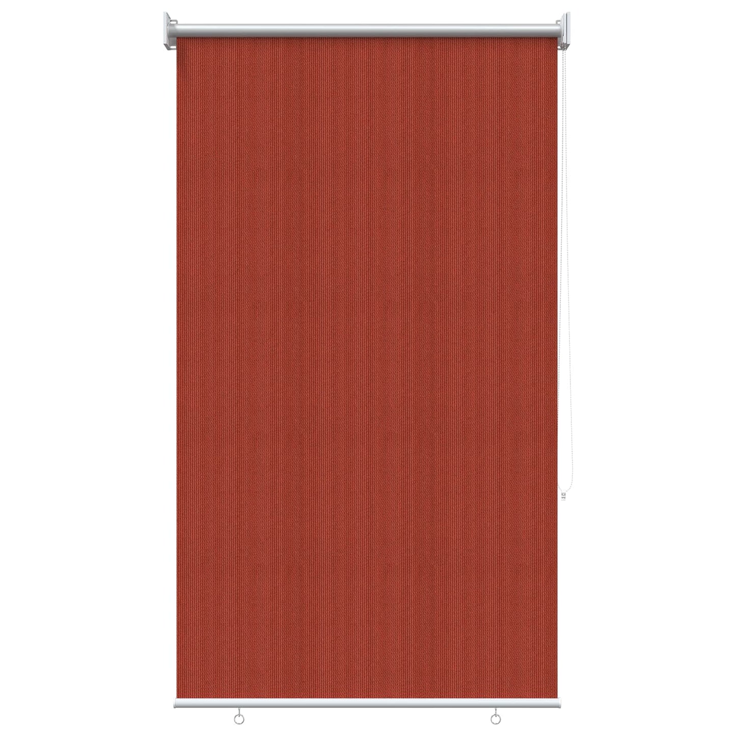 Utendørs Rullegardin 90% UV-blokk Terracotta 80 x 140 cm HDPE