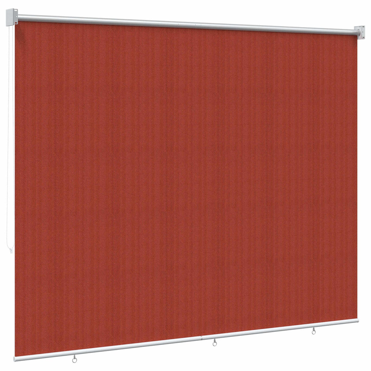 Utendørs Rullegardin 90% UV-blokk Terracotta 160 x 140 cm HDPE