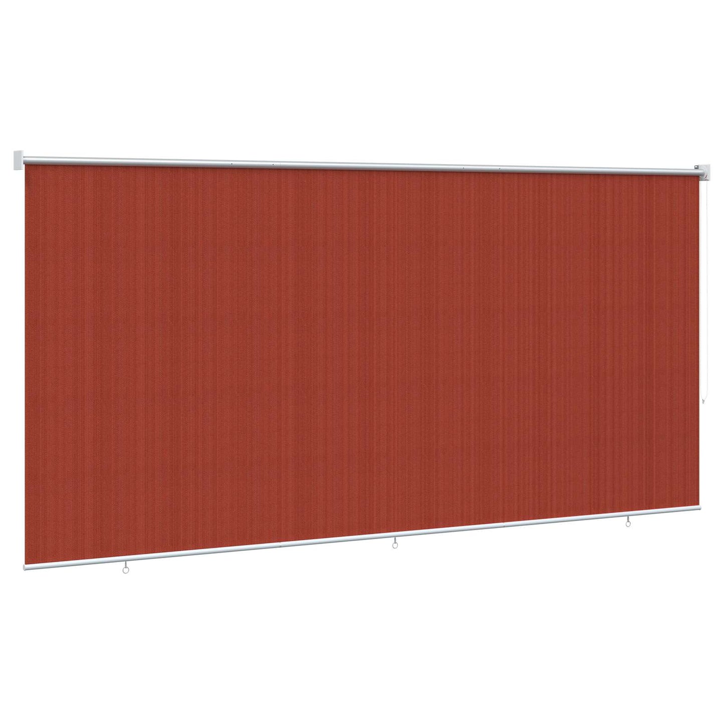 Utendørs Rullegardin 90% UV-blokk Terracotta 60 x 230 cm HDPE