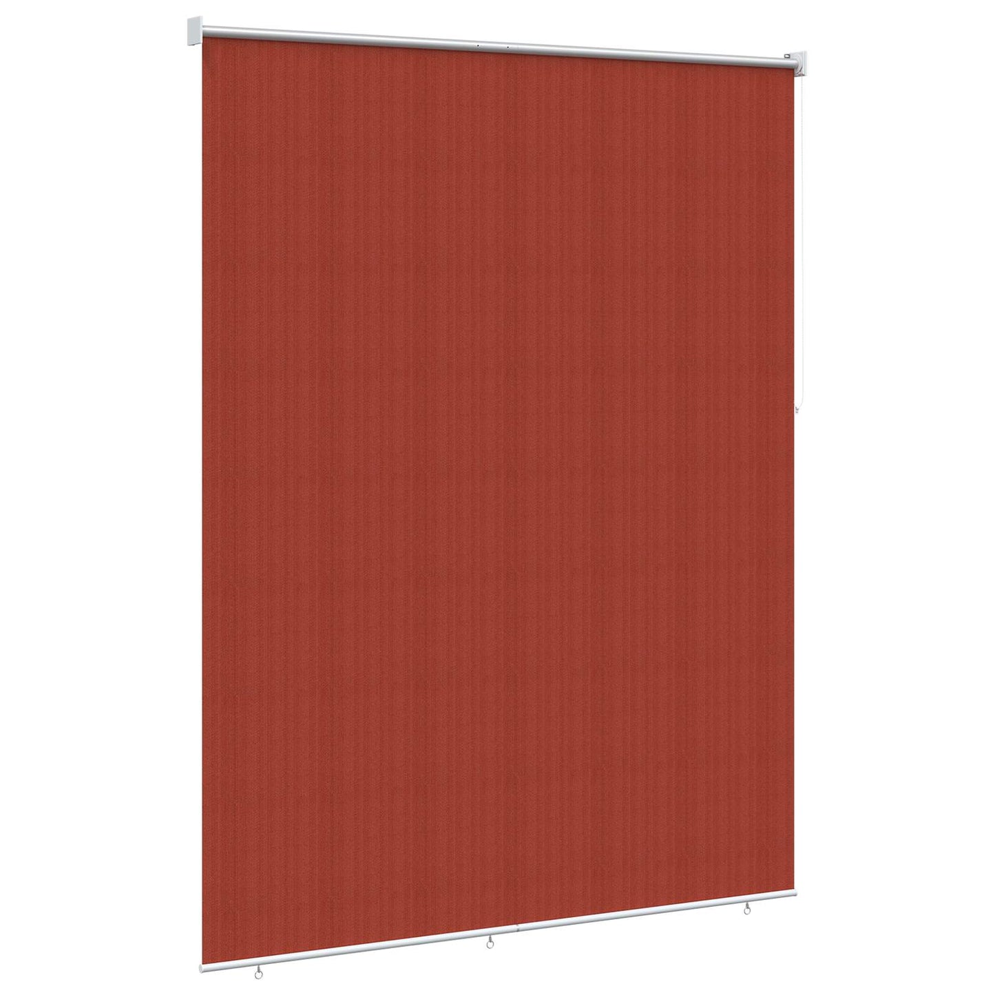Utendørs Rullegardin 90% UV-blokk Terracotta 180 x 230 cm HDPE