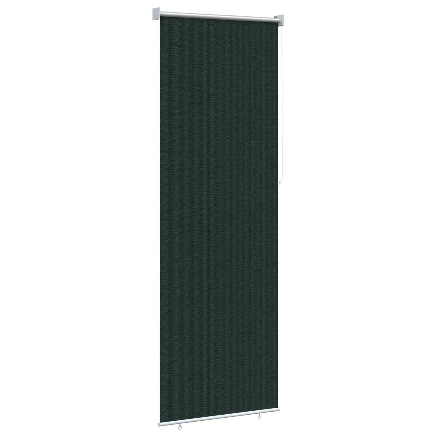 Utendørs Rullegardin 90% UV-blokk Mørkegrønn 80 x 230 cm HDPE