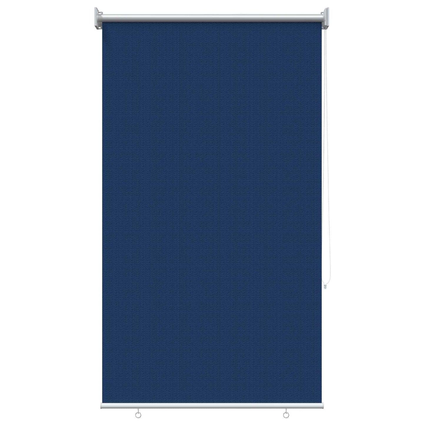 Utendørs Rullegardin 90% UV-blokk Blå 80 x 140 cm HDPE