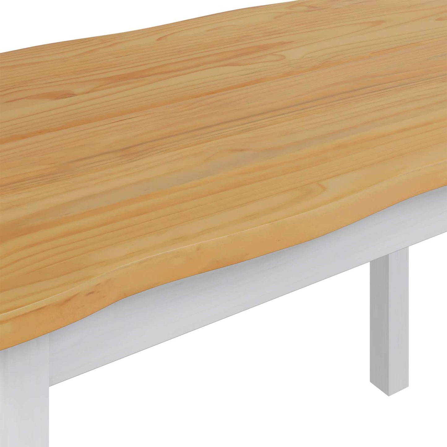 Spisebord EKAI Hvit 112 x 70 x 76,5 cm Heltre furu