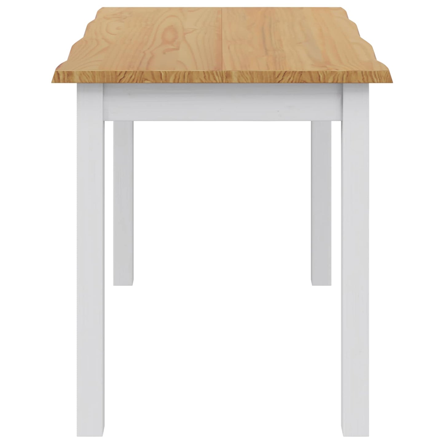 Spisebord EKAI Hvit 112 x 70 x 76,5 cm Heltre furu