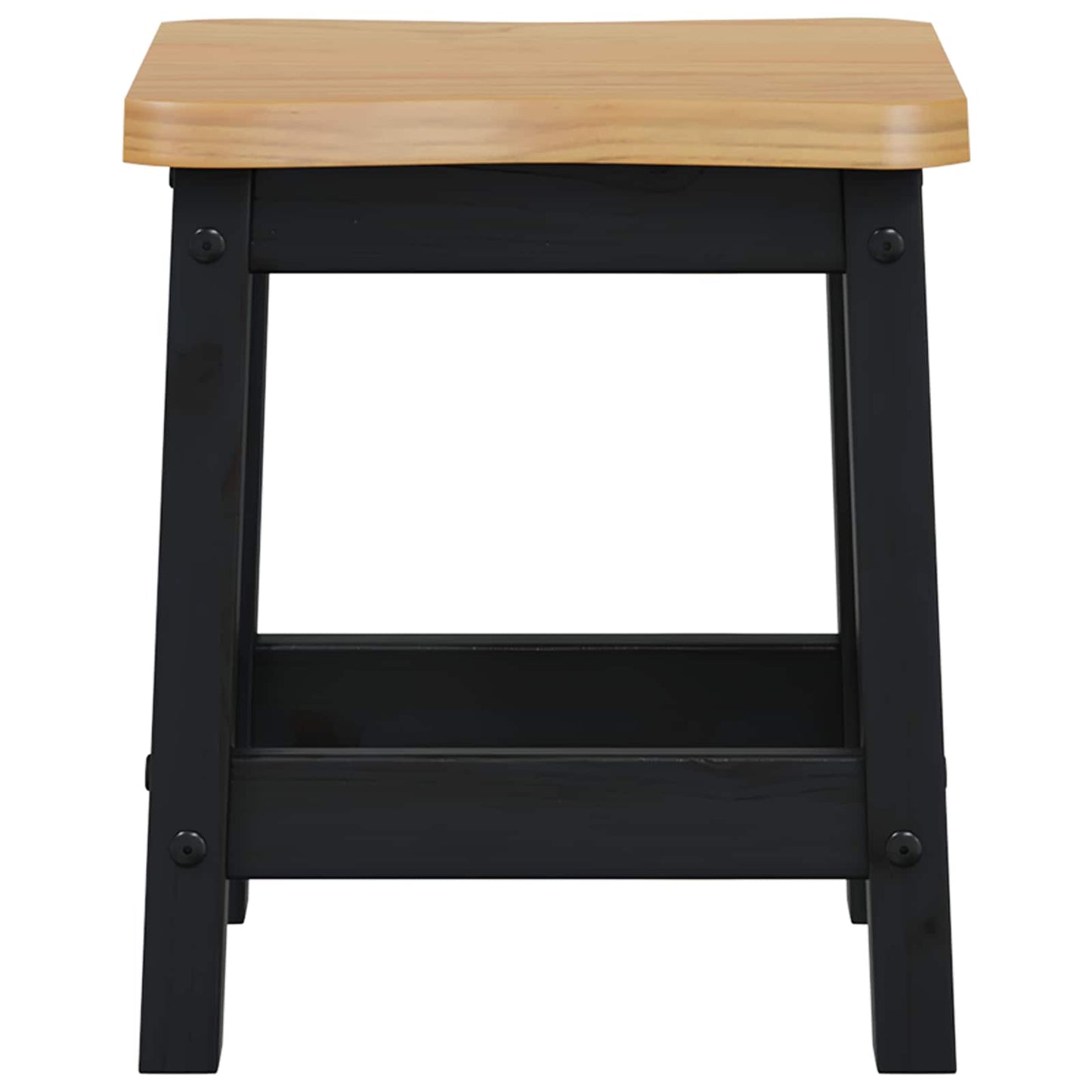 Barstol EKAI 2 pcs Svart 40 x 29 x 45,5 cm Heltre furu