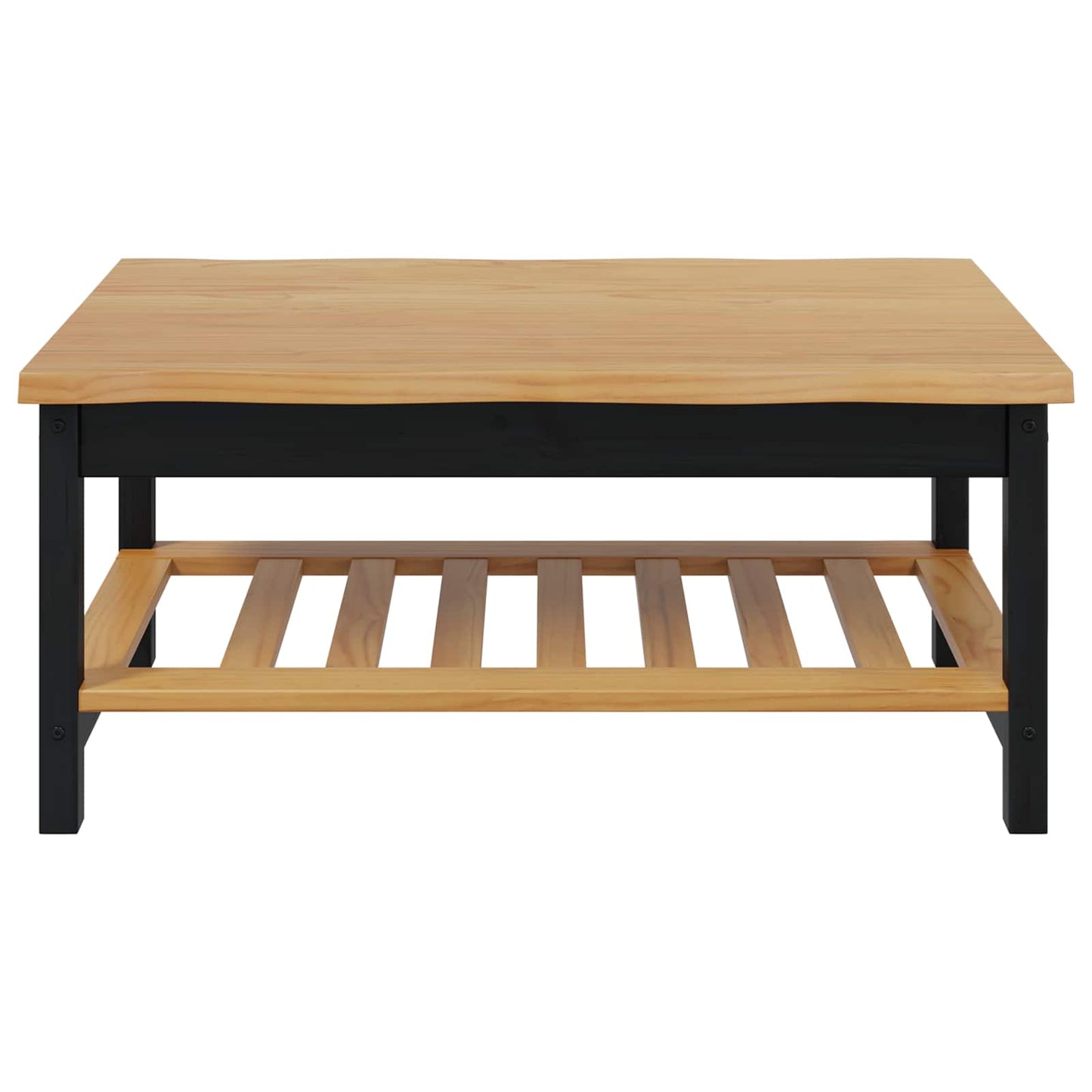 Kaffebord EKAI Svart 100 x 60 x 45,5 cm Heltre furu