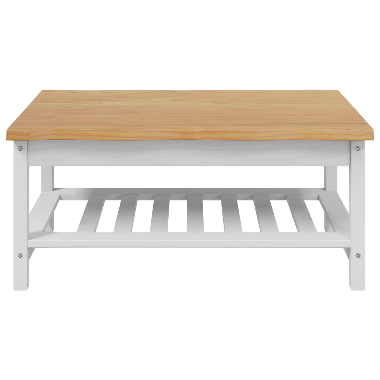Kaffebord EKAI Hvit 100 x 60 x 45,5 cm Heltre furu