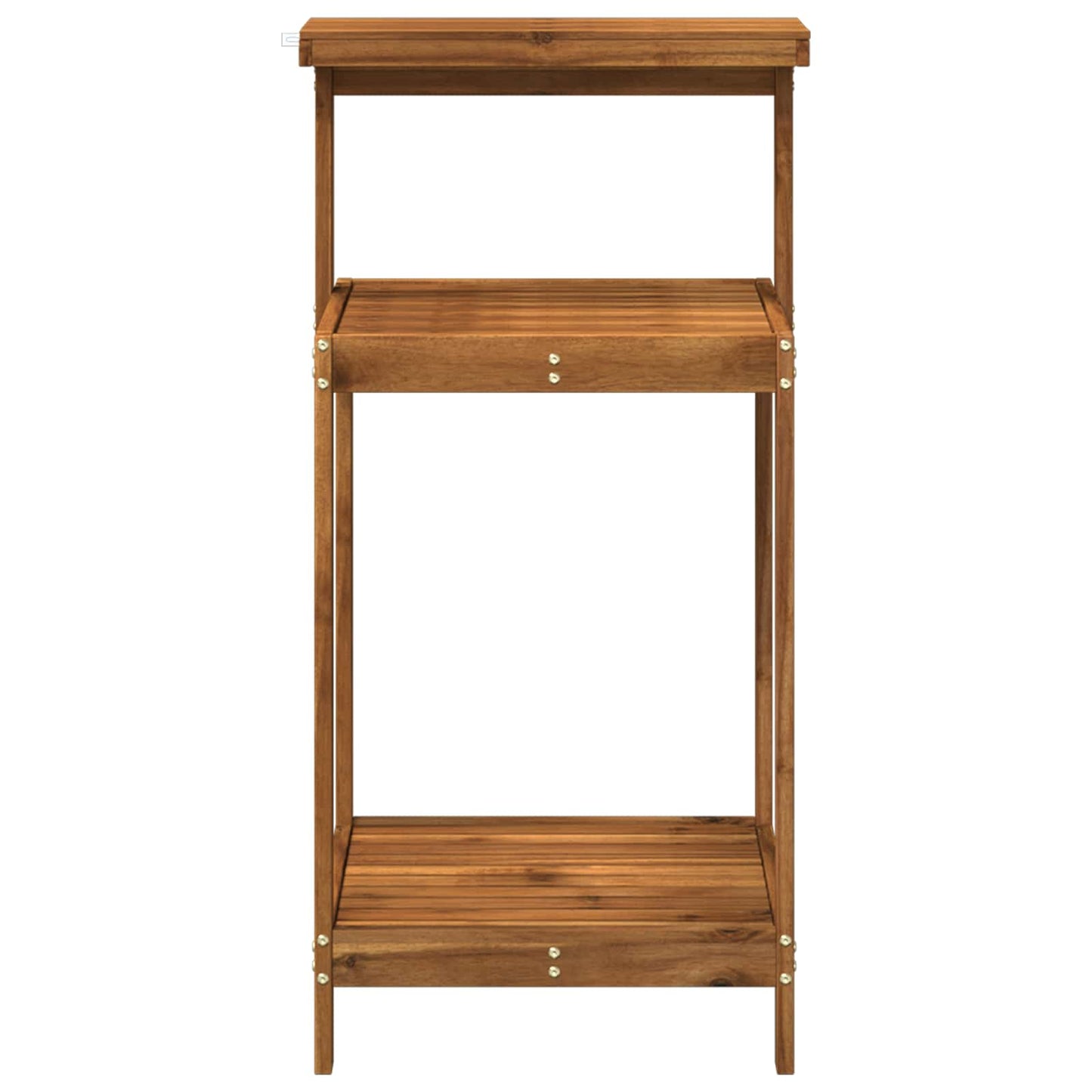 Utendørs pottingbenk 56,5 x 48,5 x 107 cm Solid akasietre