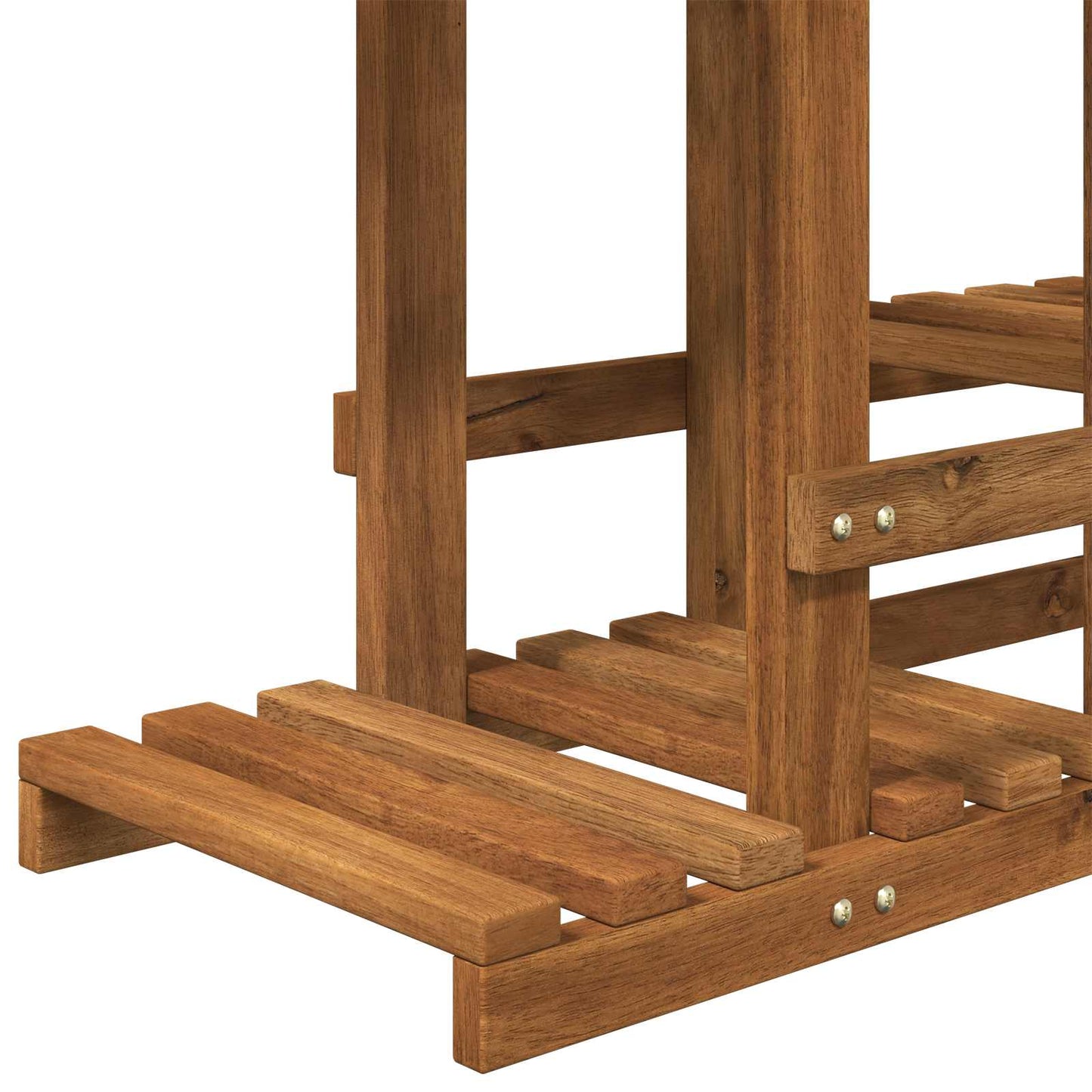 Planteholder Naturlig 93,5 x 25 x 91,5 cm Solid akasietre
