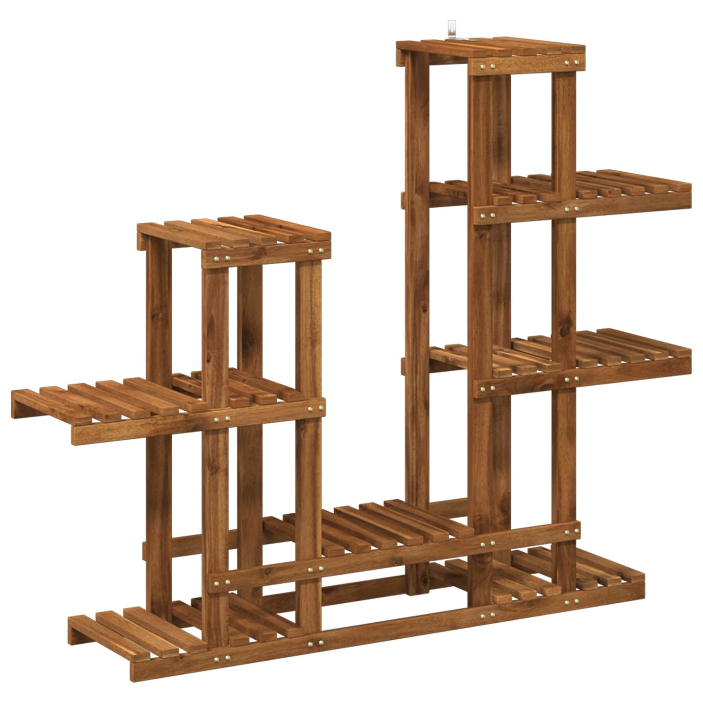 Planteholder Naturlig 118 x 25 x 96,5 cm Solid akasietre