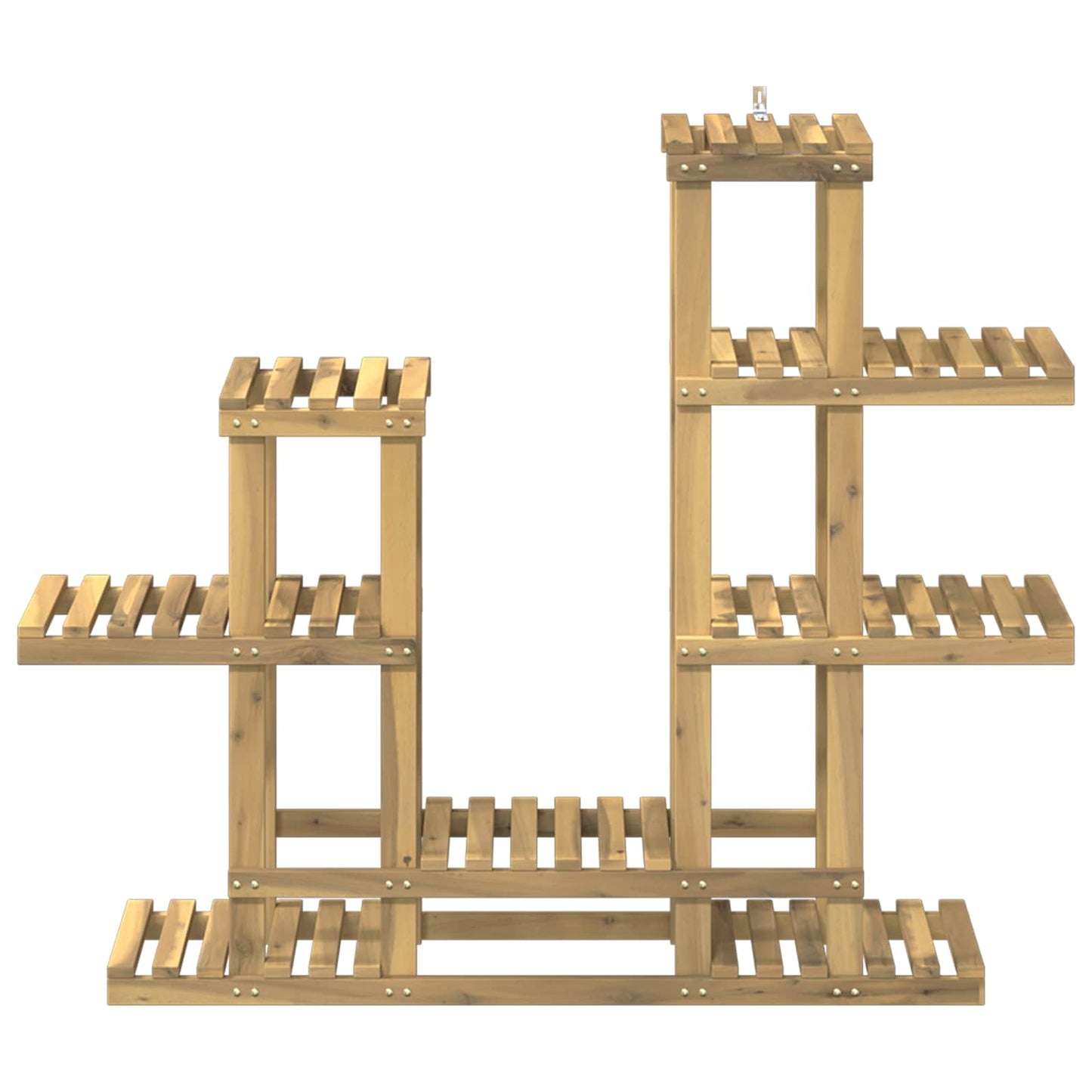 Planteholder Hvit 118 x 25 x 96,5 cm Solid akasietre