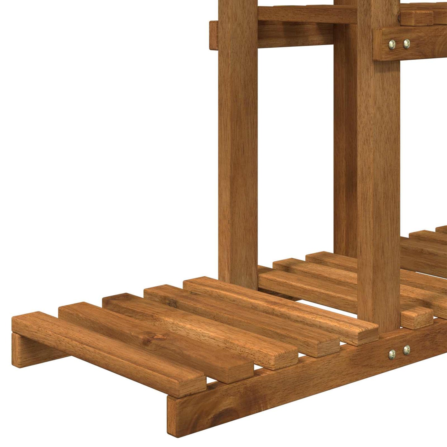 Planteholder Naturlig 68 x 23,5 x 140 cm Solid akasietre
