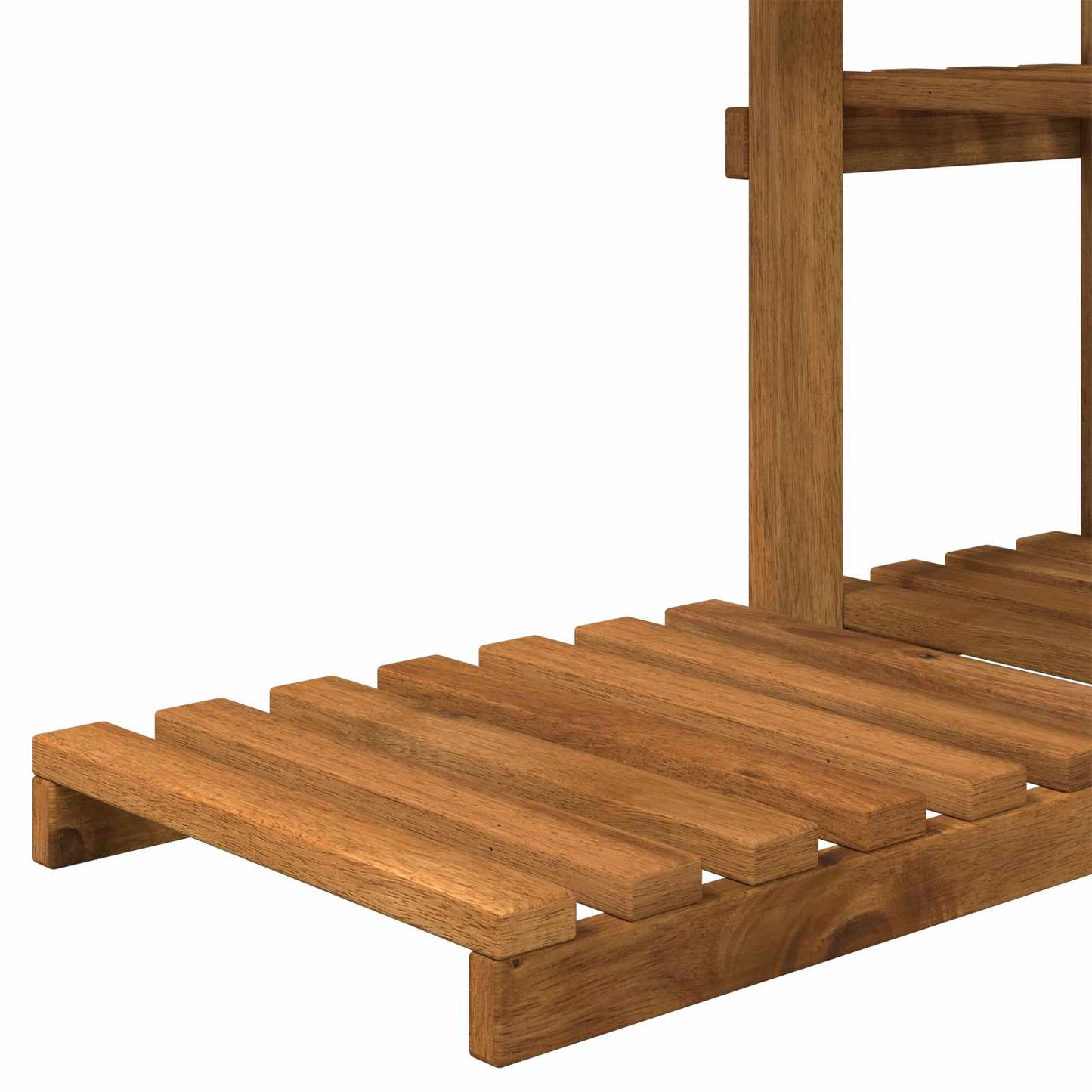 Planteholder Naturlig 93 x 25 x 114,5 cm Solid akasietre