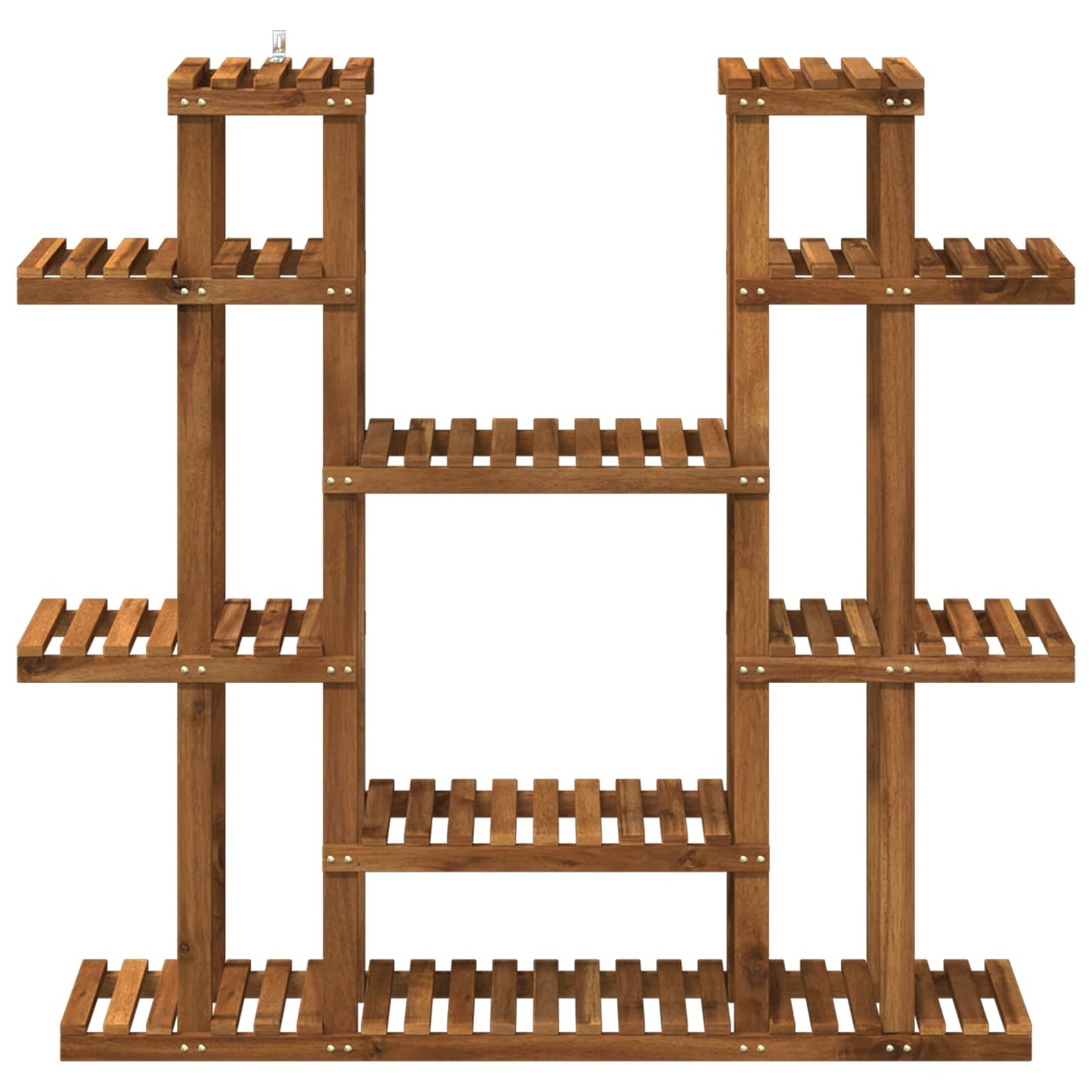 Planteholder Naturlig 123 x 25 x 114,5 cm Solid akasietre