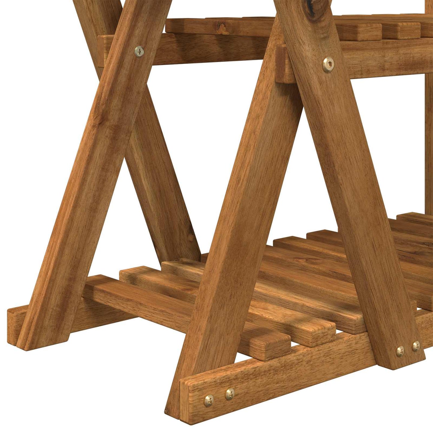 Planteholder Naturlig 95 x 25 x 101,5 cm Solid akasietre