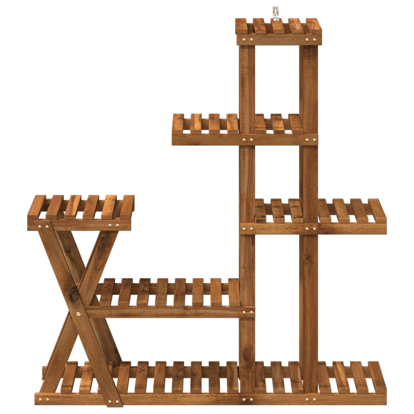 Planteholder Naturlig 95 x 25 x 101,5 cm Solid akasietre