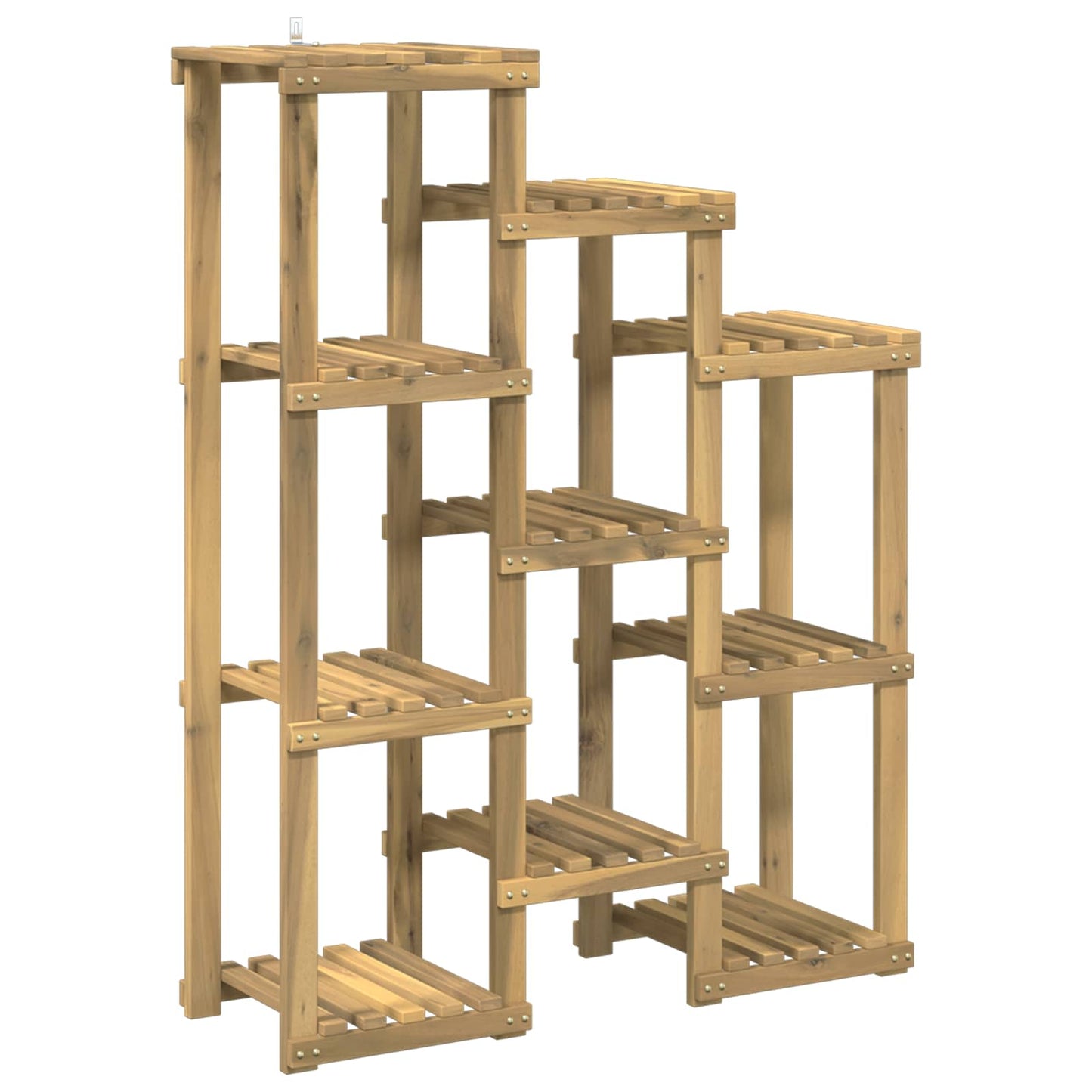 Planteholder Hvit 85 x 30 x 114,5 cm Solid akasietre