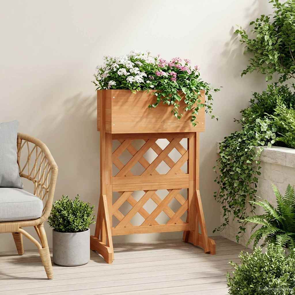 Vertikal hageblomsttrellis Oransje 48 x 30 x 70,5 cm