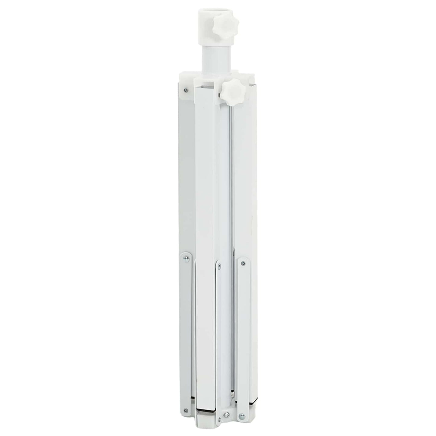 Parasol Stativ Hvit Stål for 25-32 mm Stang