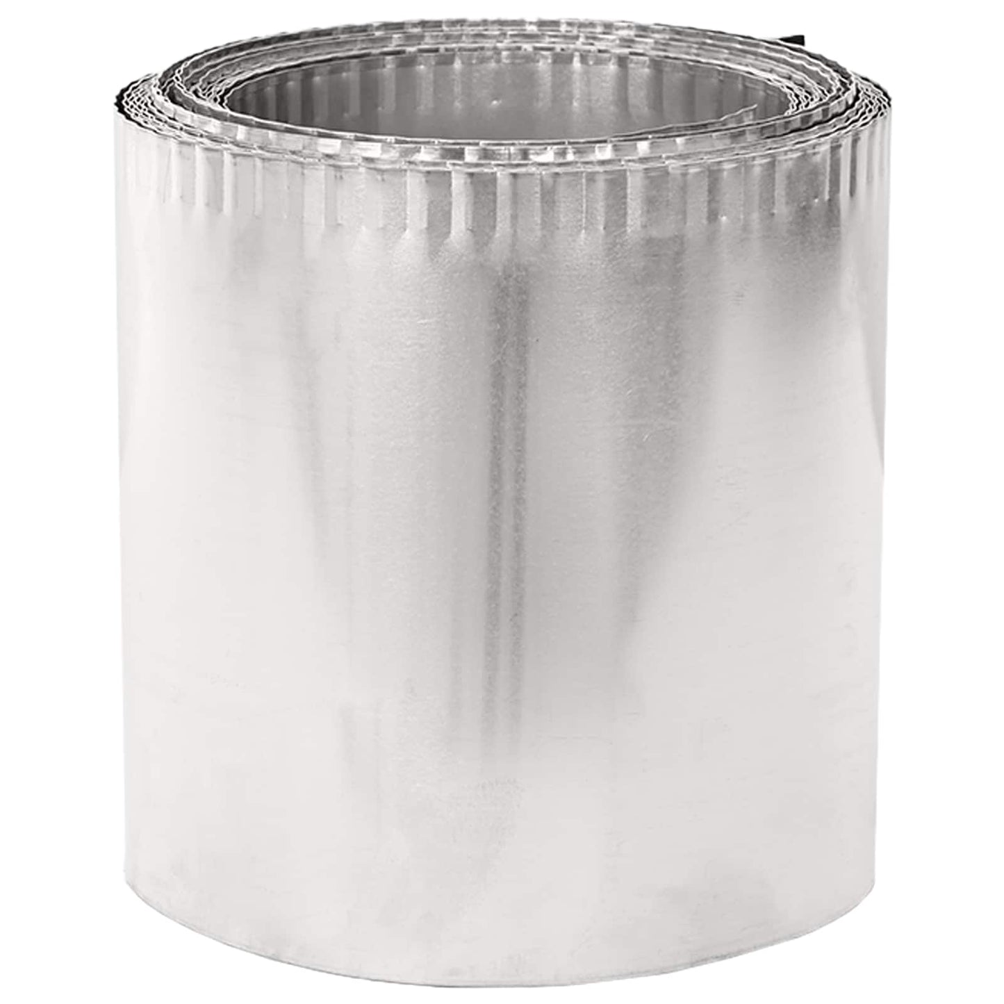 Gjerdekant 10 m x 20 cm Galvanisert stål Sølv