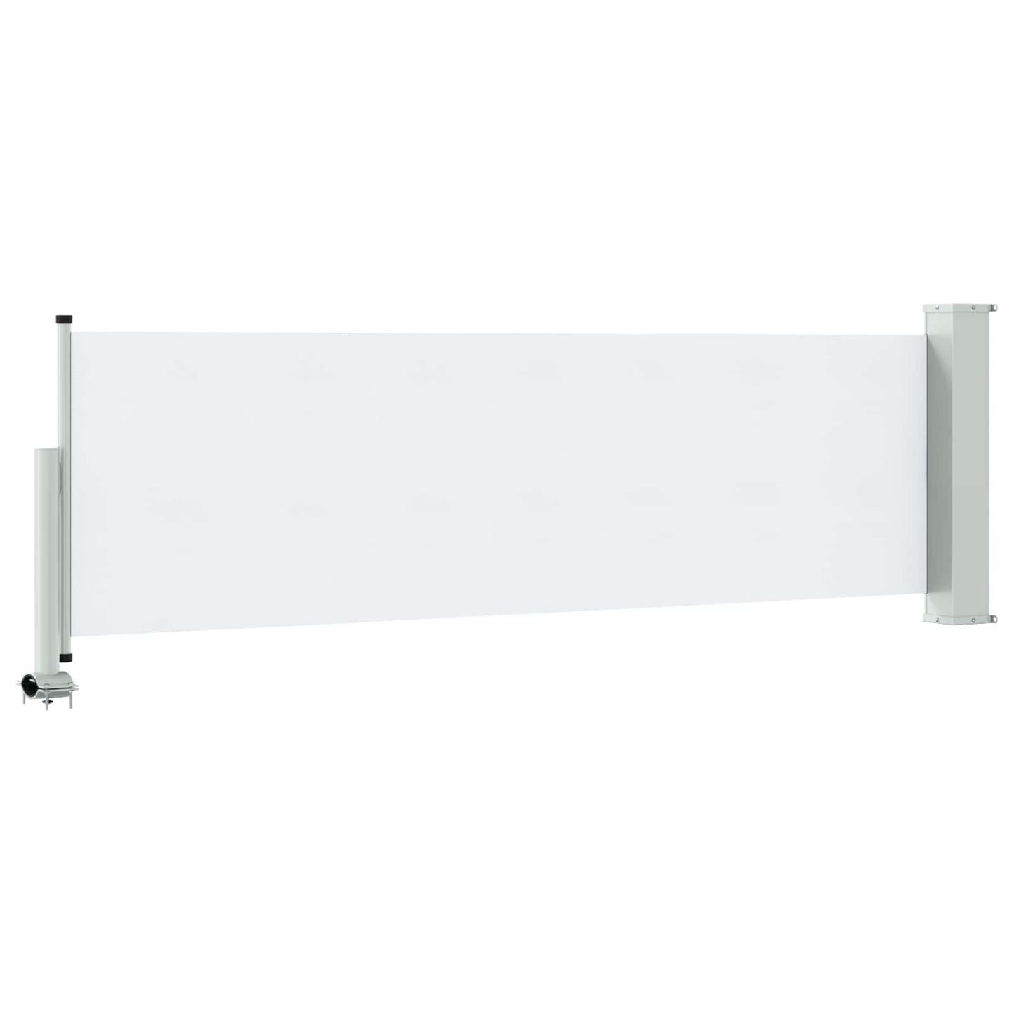 Side Markise 60 x 300 cm Rektangulær Hvit